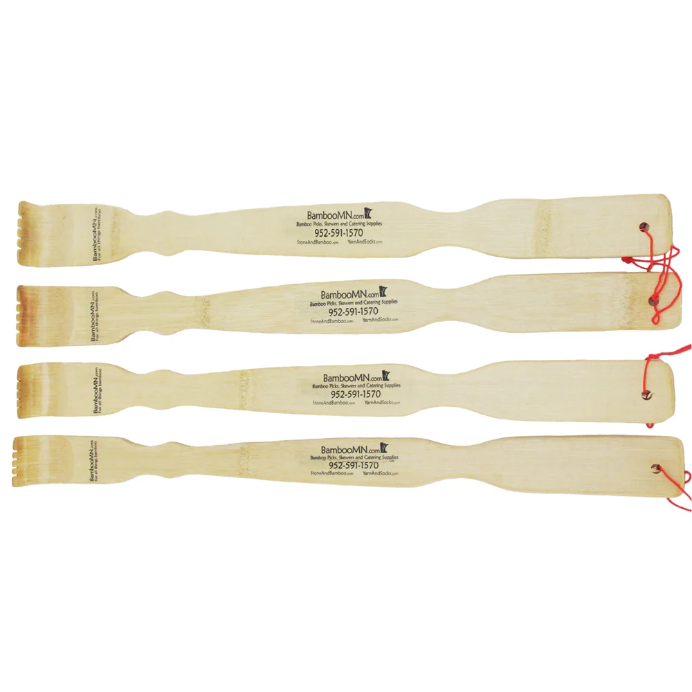 Custom Engraved Bamboo Back Scratchers