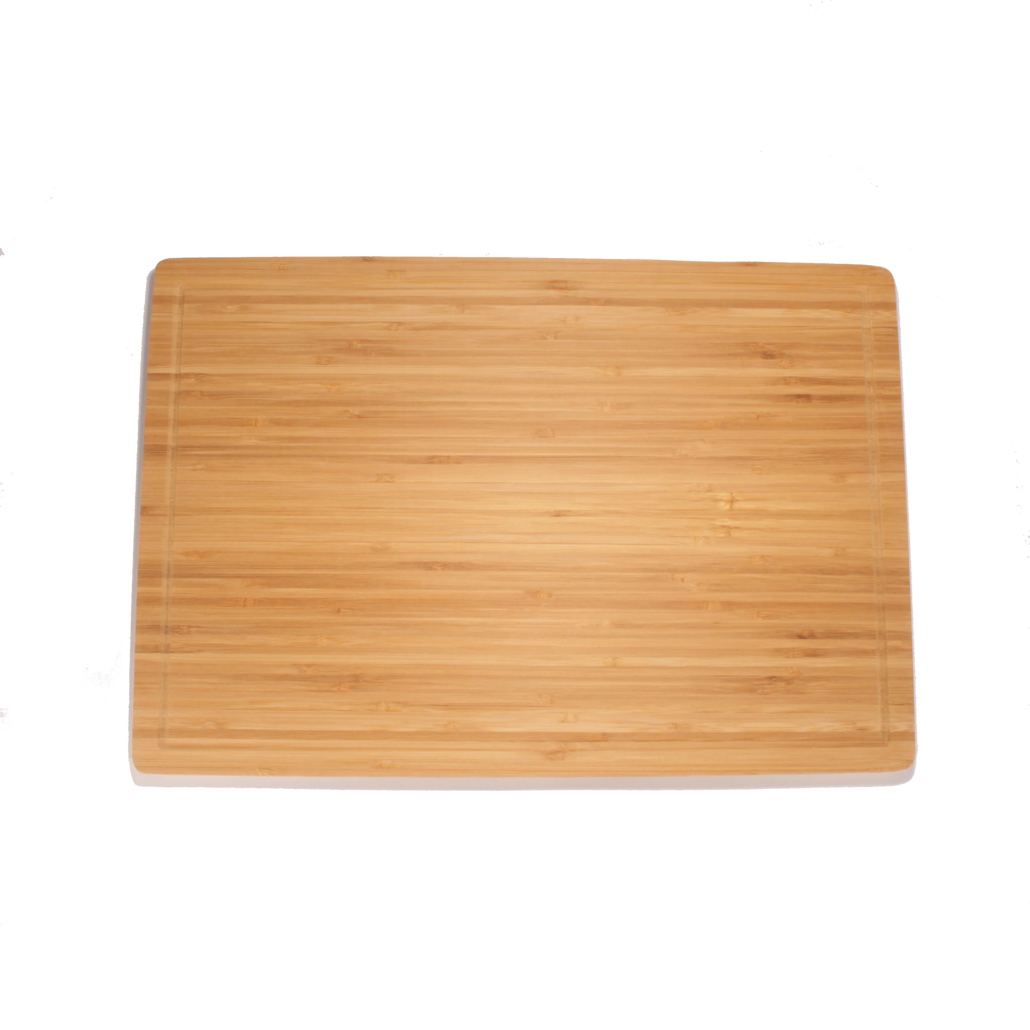 Grooved Bamboo Cutting Board with Hanging Hole Choice - 17.25"x11.75"x0.75" - Image 2