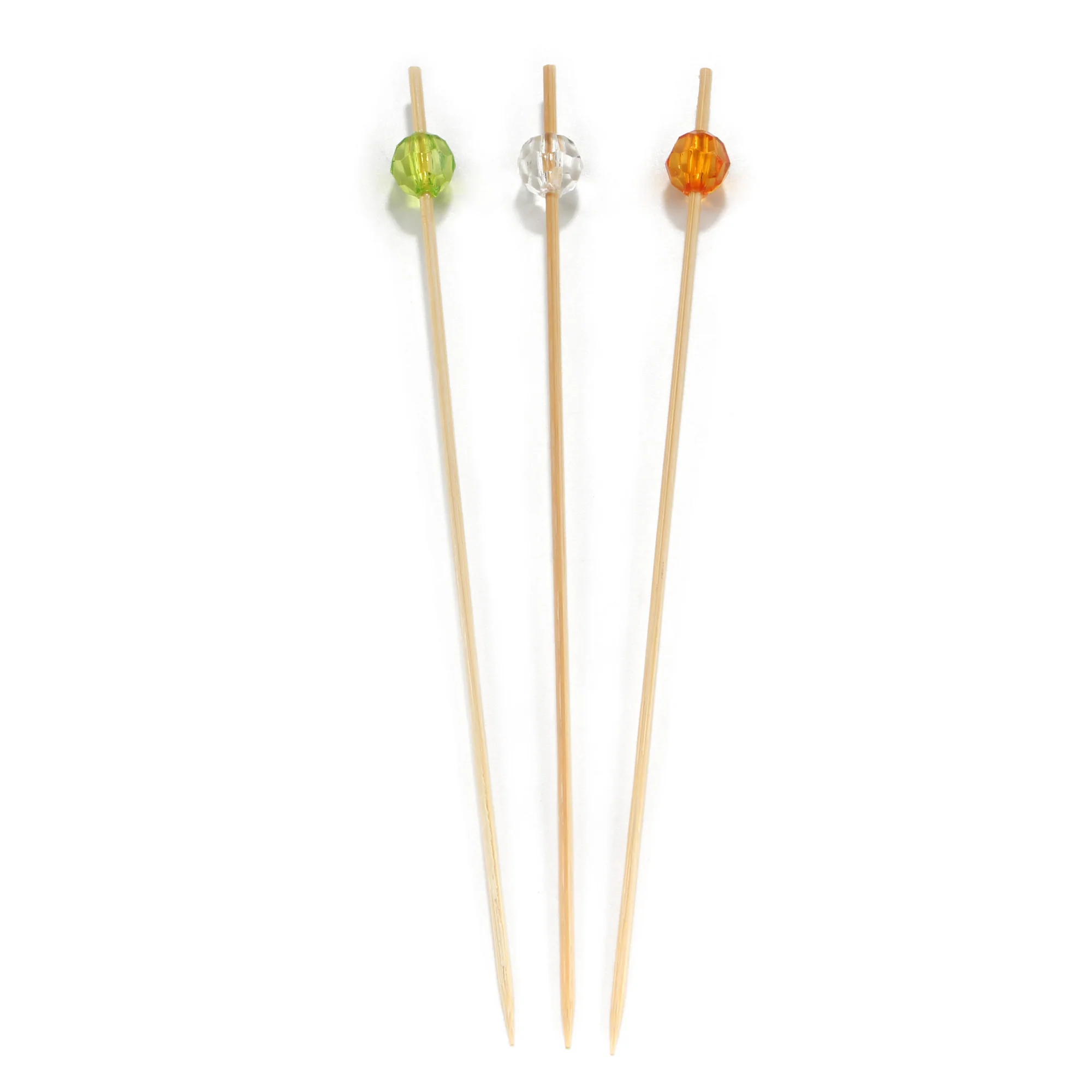 Circle Diamond Bamboo Food Picks - Image 4