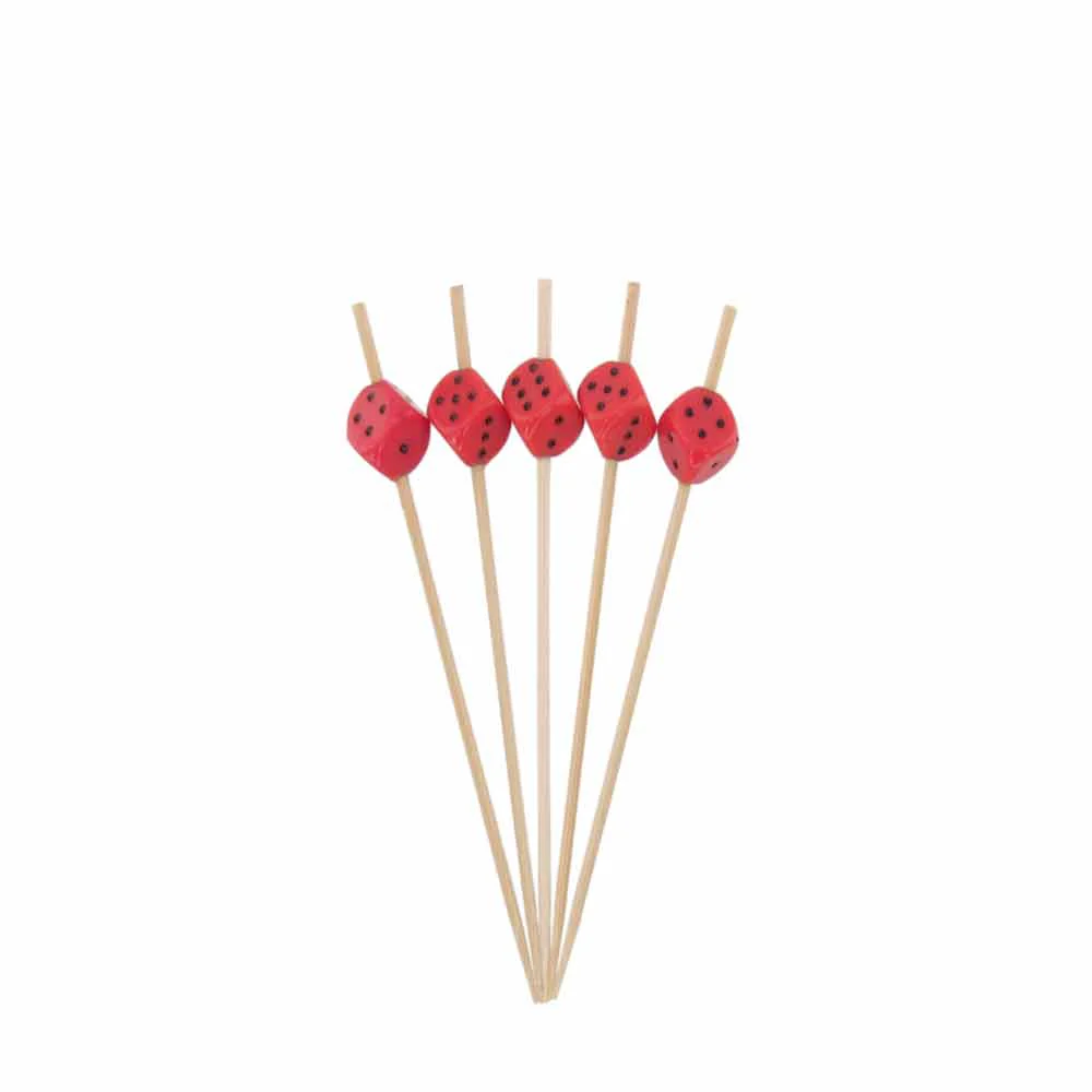 Dice Bamboo Food Picks - Image 12