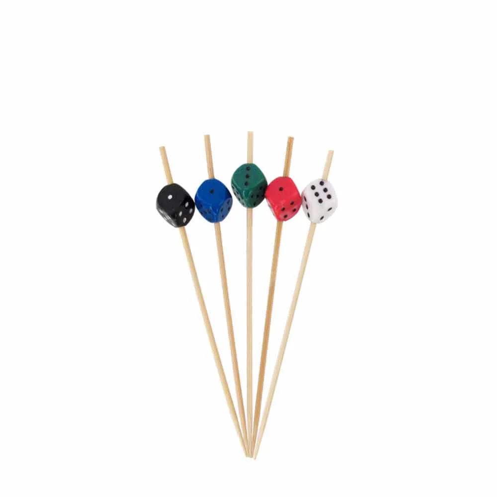 Dice Bamboo Food Picks - Image 14