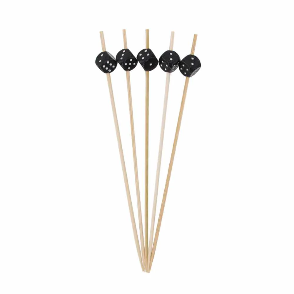 Dice Bamboo Food Picks - Image 15