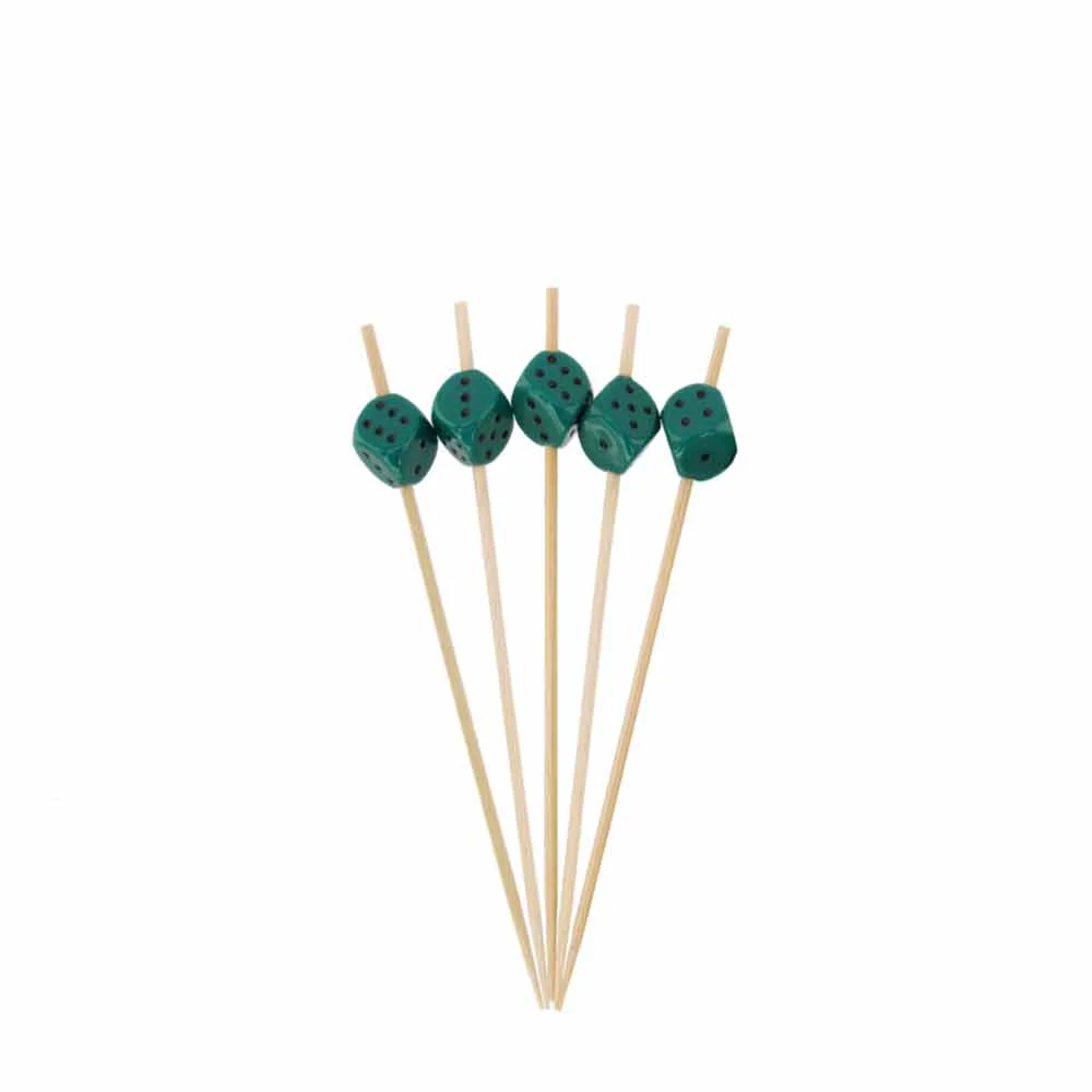 Dice Bamboo Food Picks - Image 17