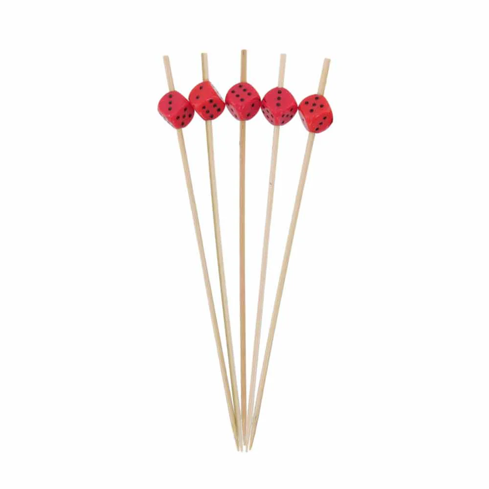 Dice Bamboo Food Picks - Image 18