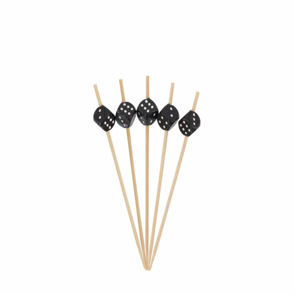 Dice Bamboo Food Picks - Image 9