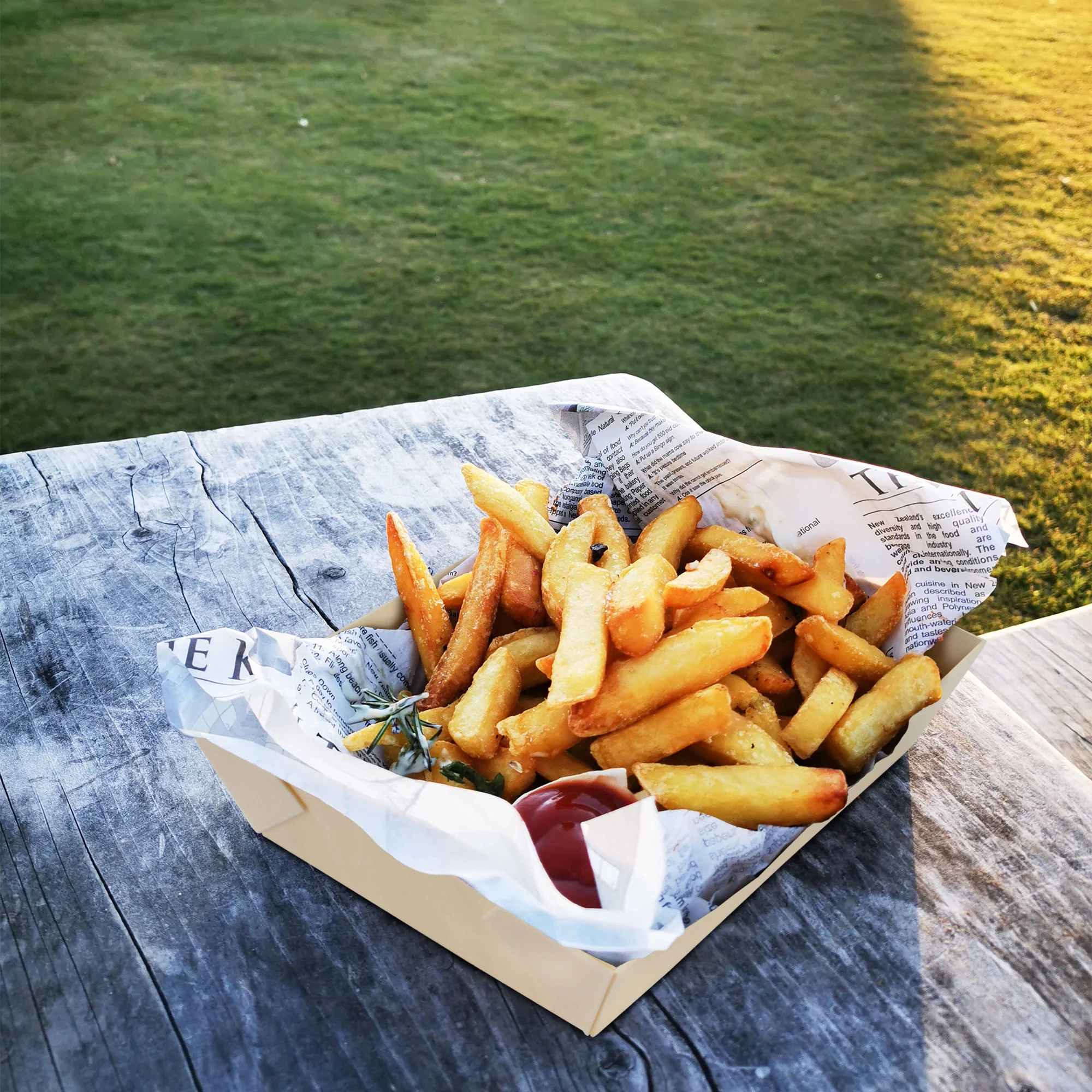 Disposable Wood Food Container Boxes - Image 9