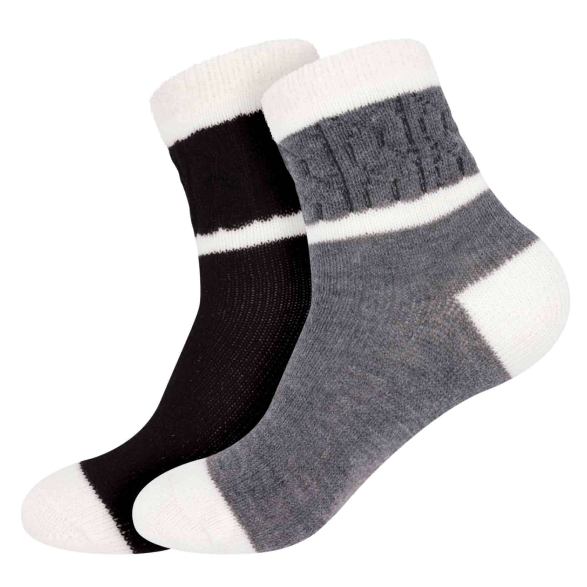 Women's Double Layer Socks - 2 Pairs - Image 16