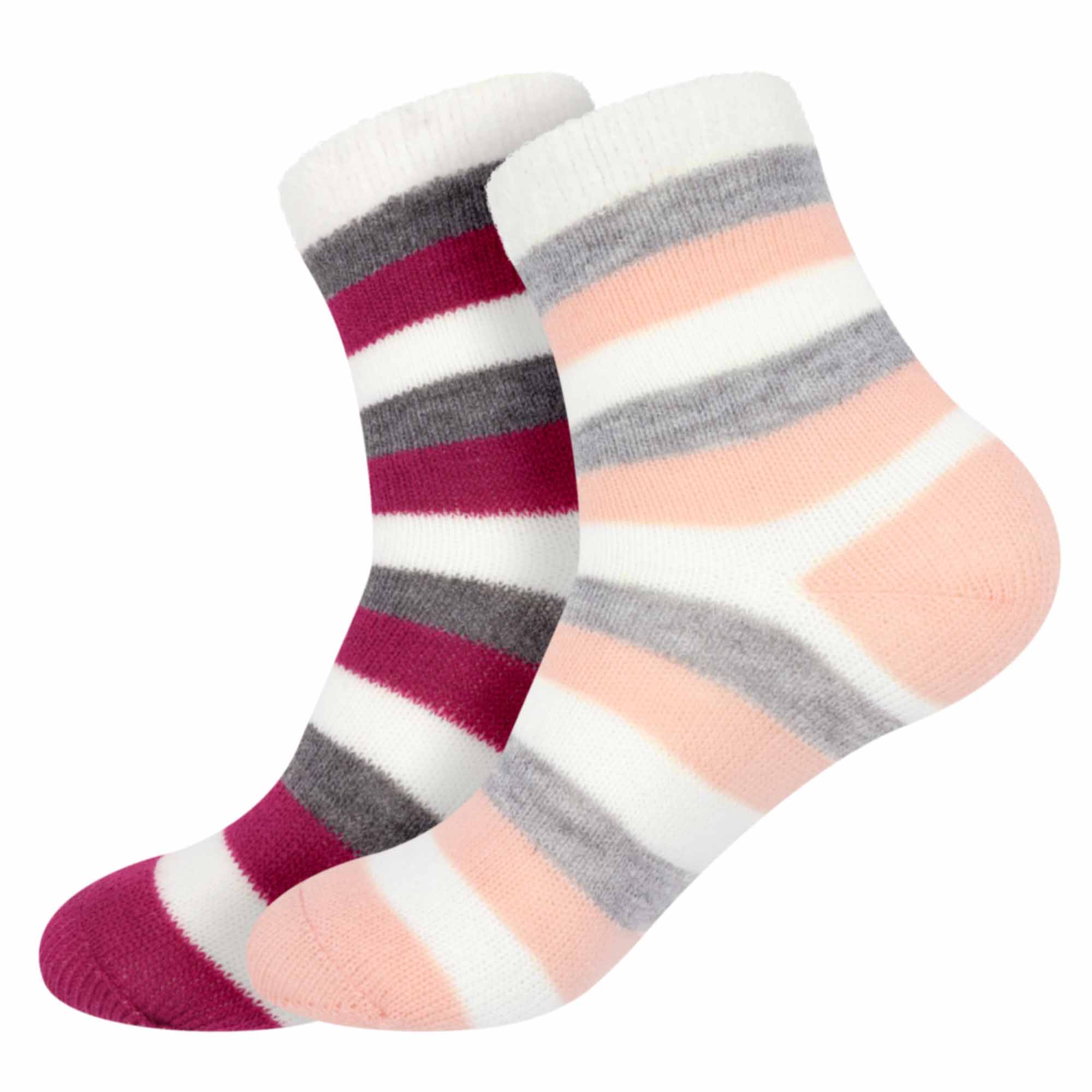Women's Double Layer Socks - 2 Pairs - Image 17