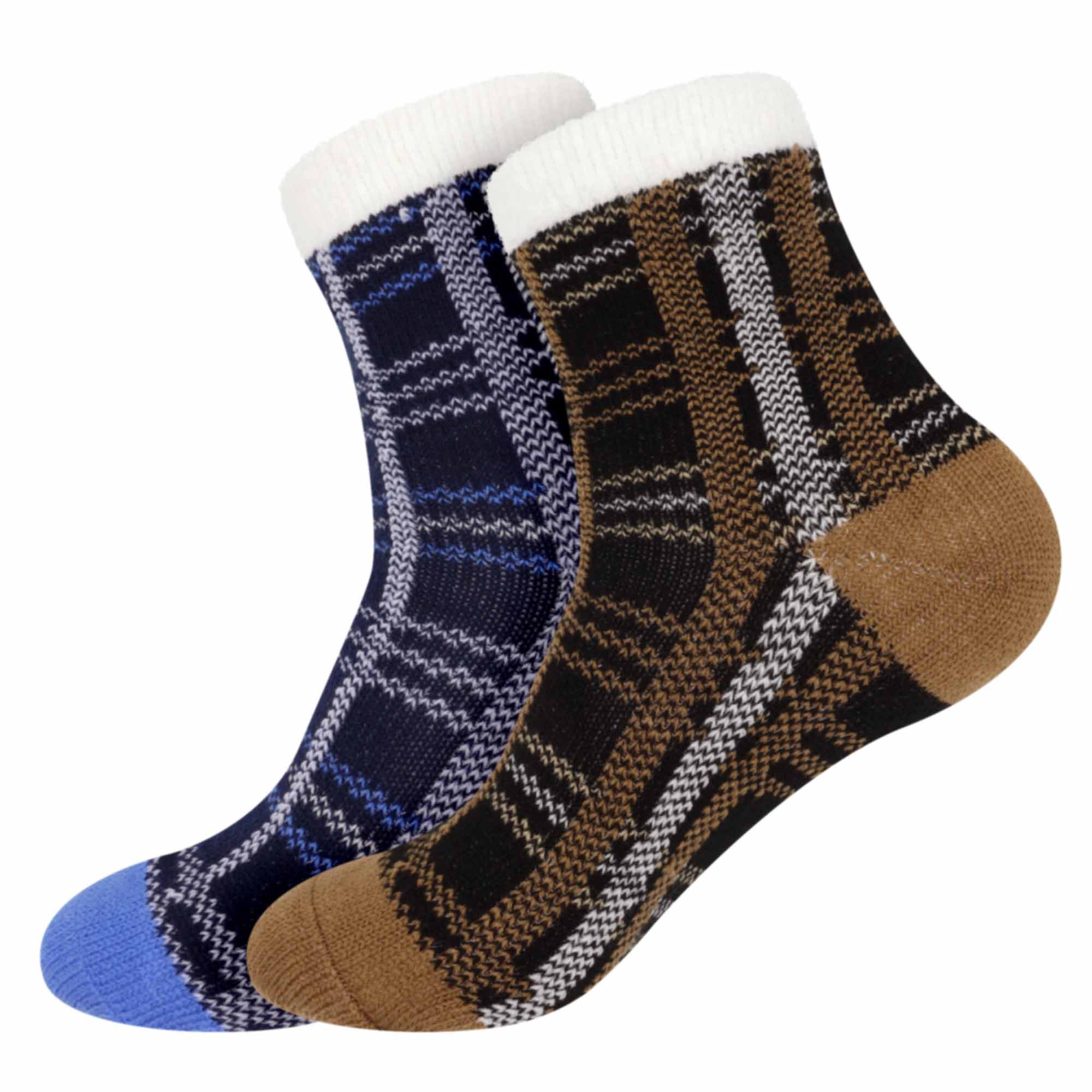 Women's Double Layer Socks - 2 Pairs - Image 21
