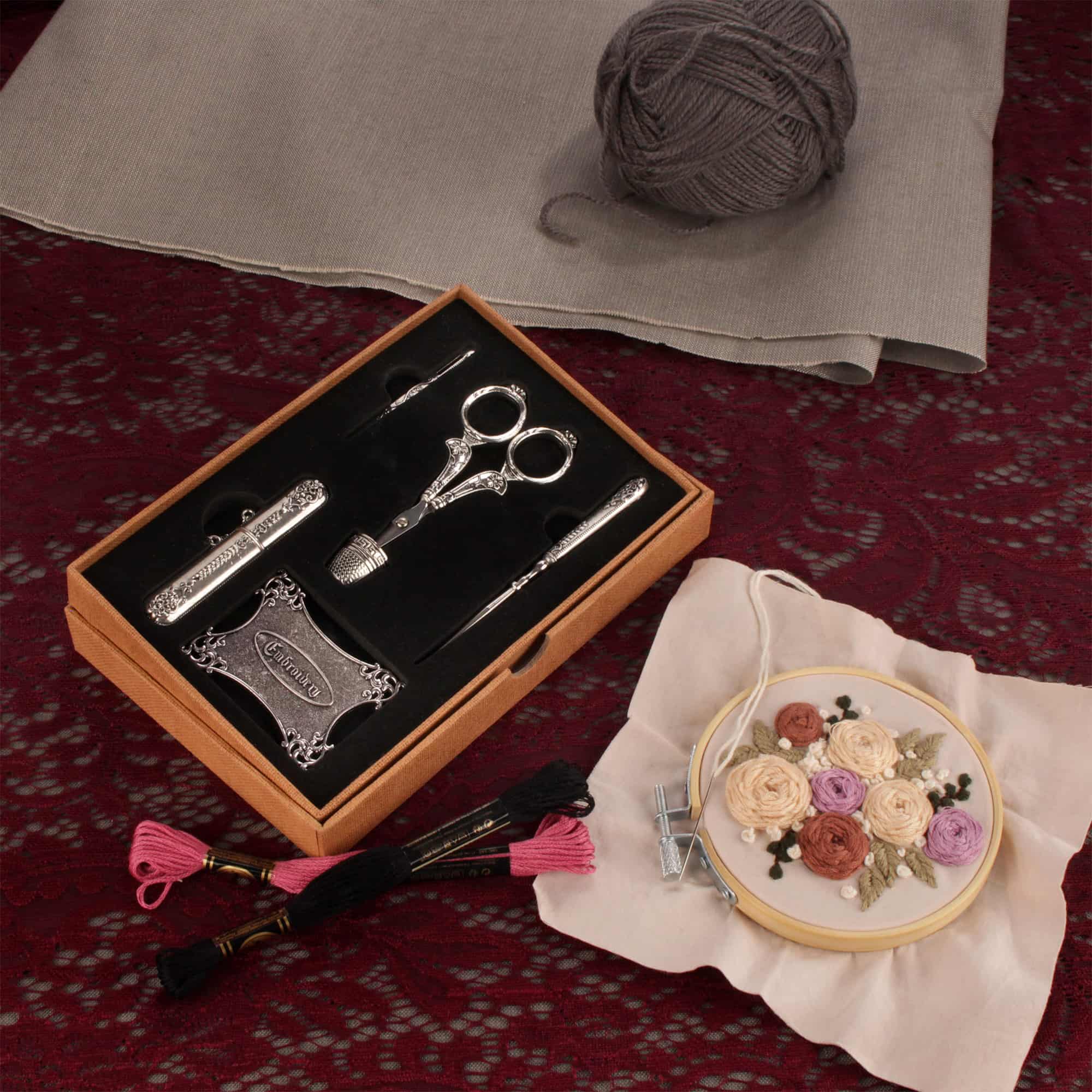 Vintage Style Embroidery Tools Kit - Image 4