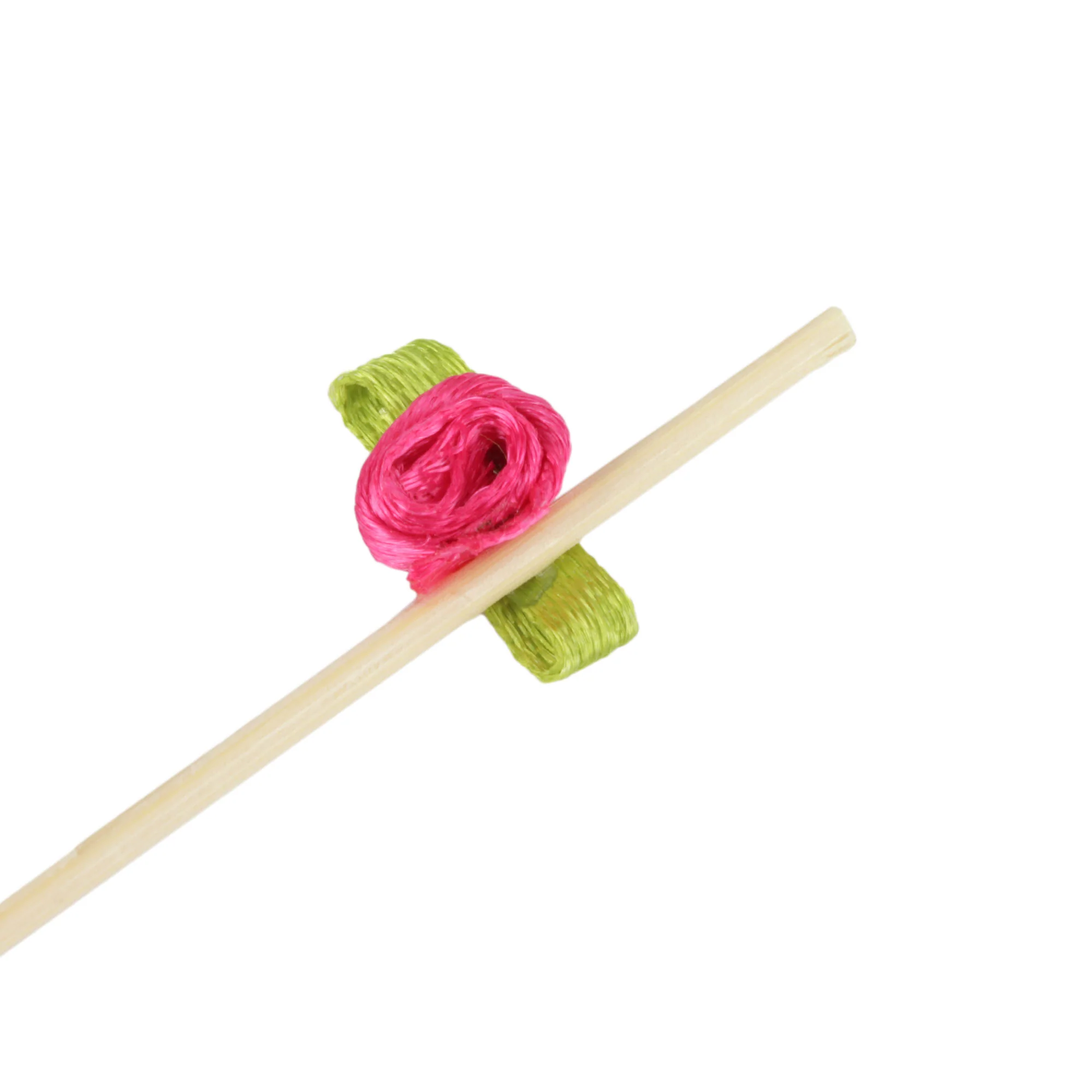Fancy Flower Bamboo Food Picks - Image 5