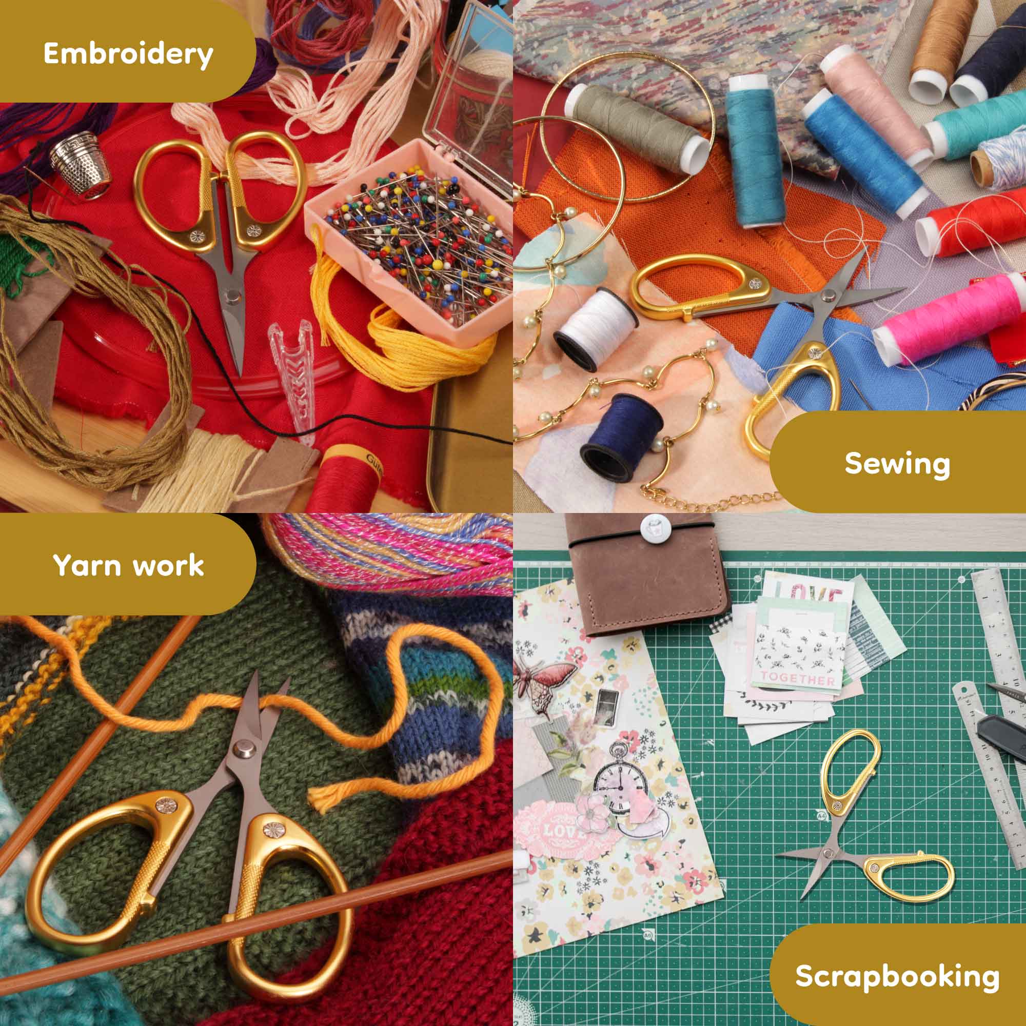 Gold Standard Embroidery Scissors - Image 6