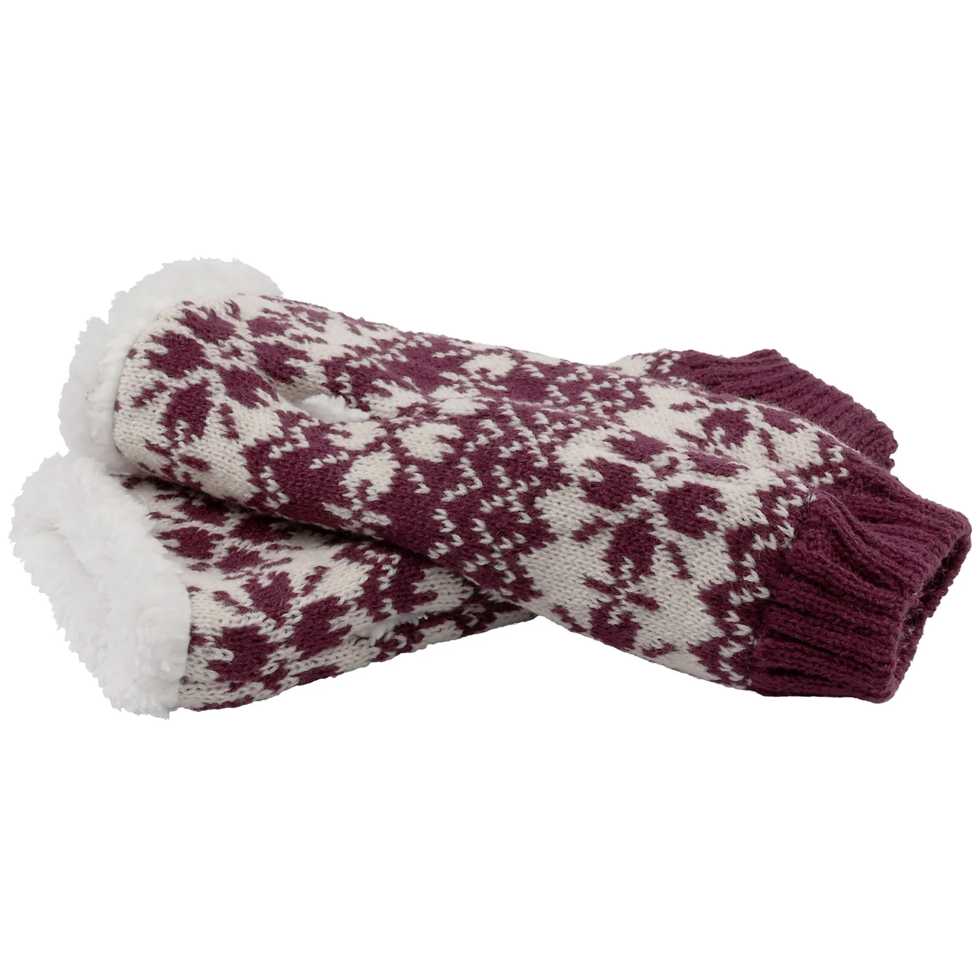 Lined Fingerless Gloves and Arm Warmers - Image 13