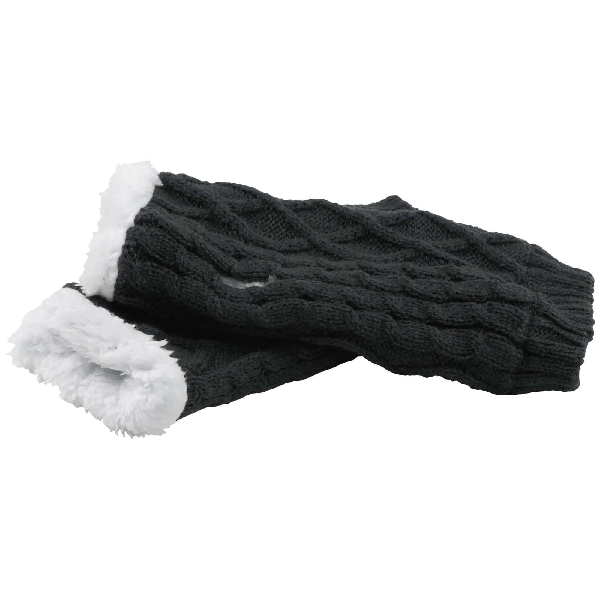Lined Fingerless Gloves and Arm Warmers - Image 14