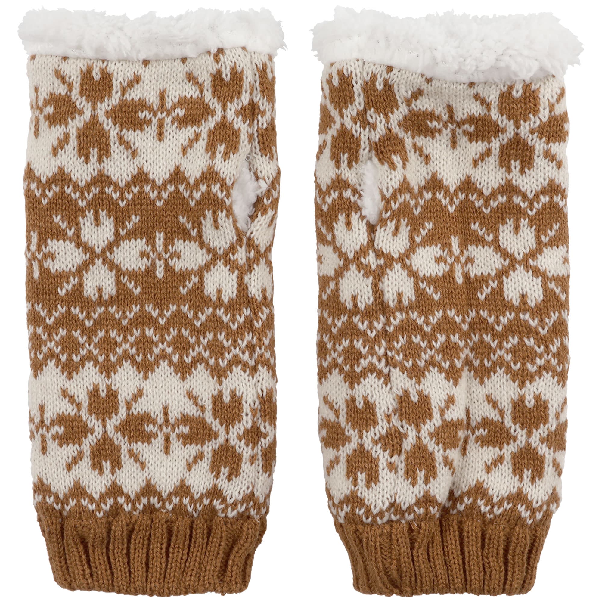 Lined Fingerless Gloves and Arm Warmers - Image 15