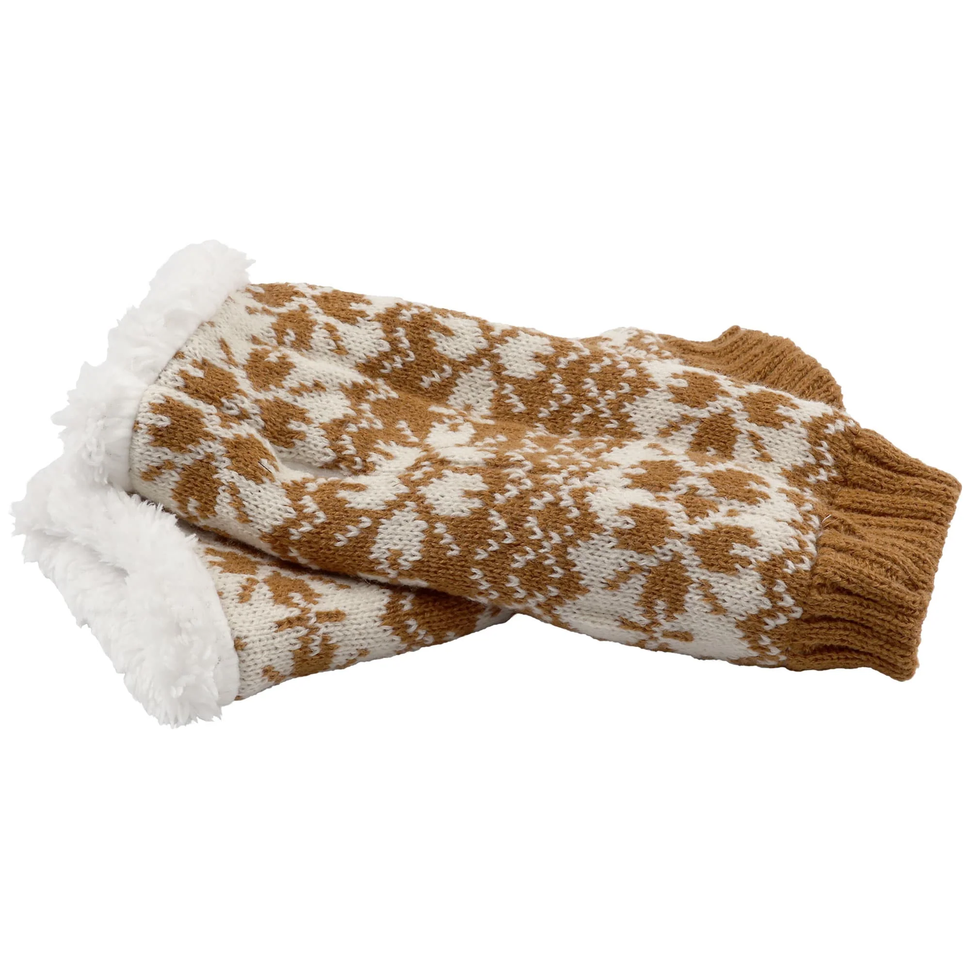 Lined Fingerless Gloves and Arm Warmers - Image 17