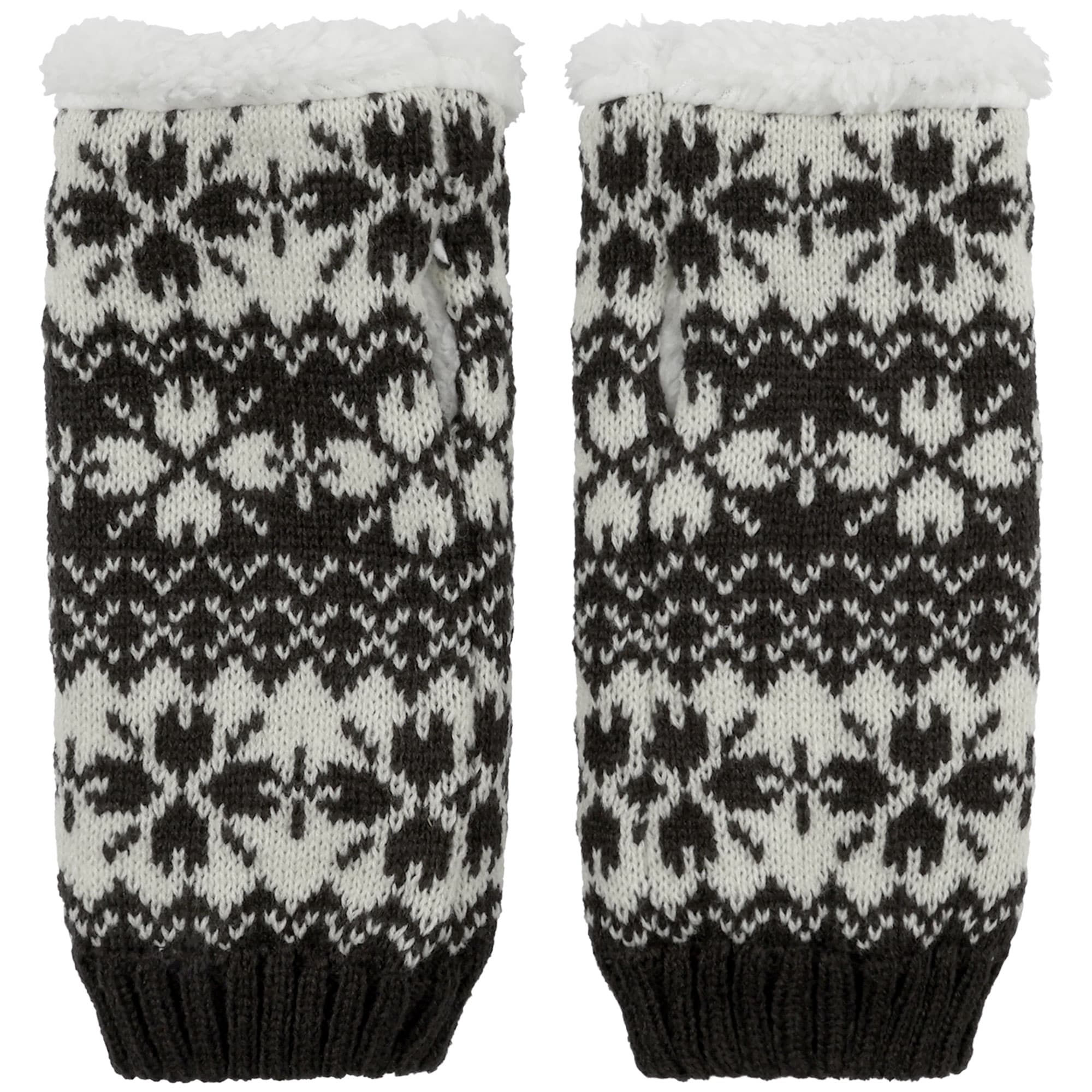Lined Fingerless Gloves and Arm Warmers - Image 19