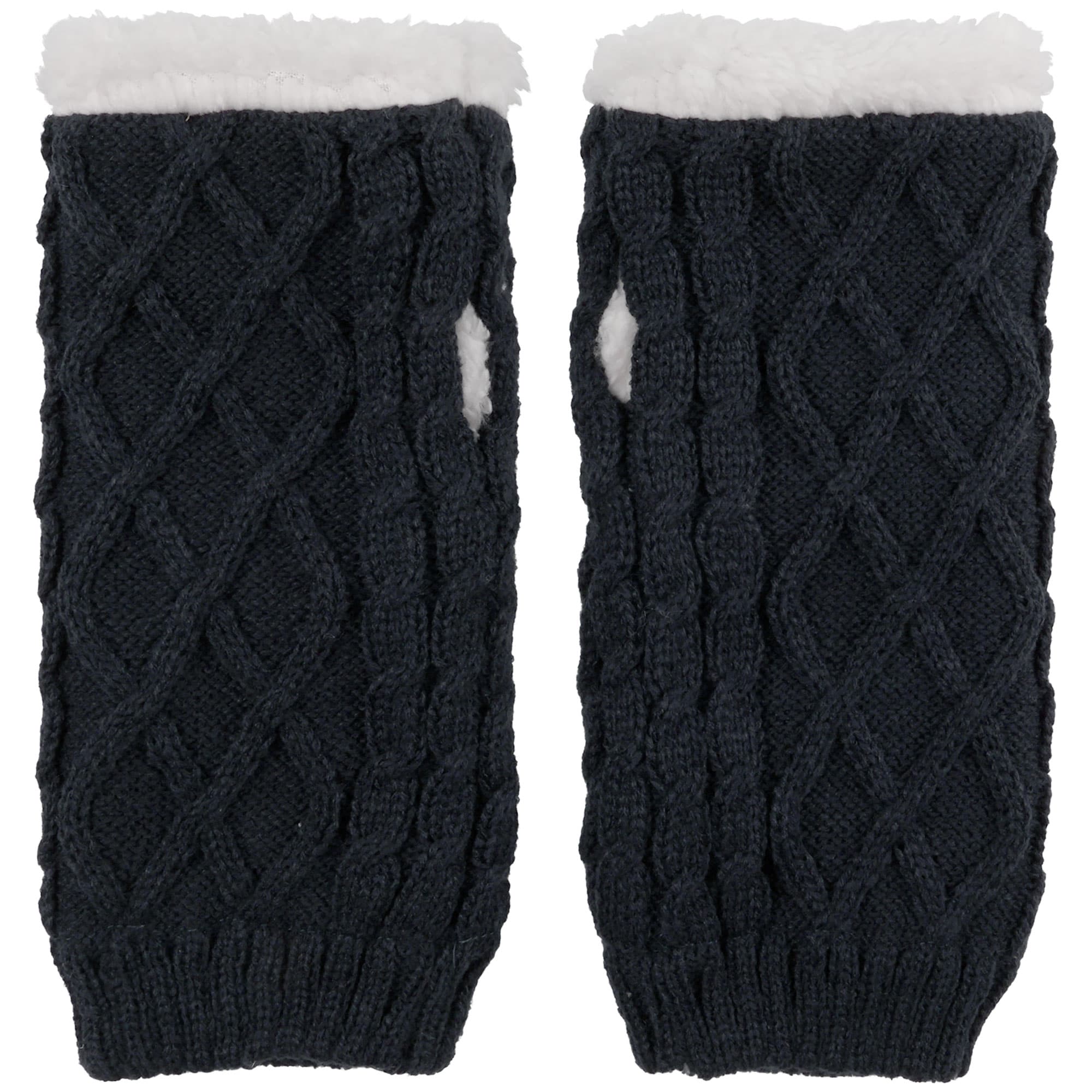 Lined Fingerless Gloves and Arm Warmers - Image 23