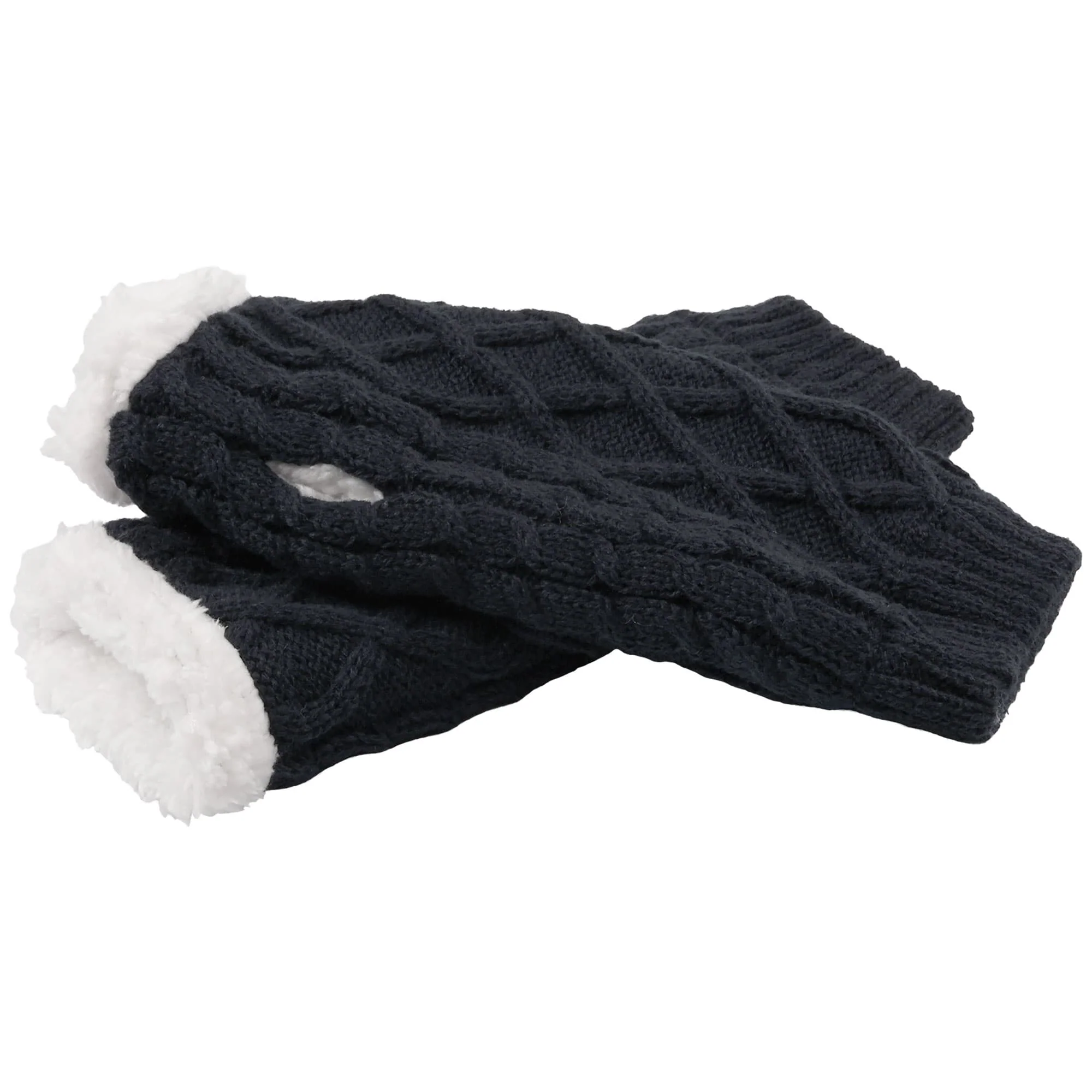 Lined Fingerless Gloves and Arm Warmers - Image 25