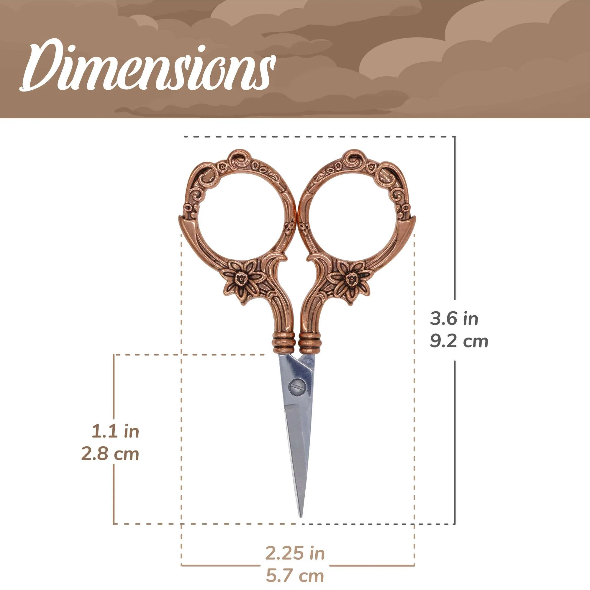 Blooming Embroidery Scissors - Image 3