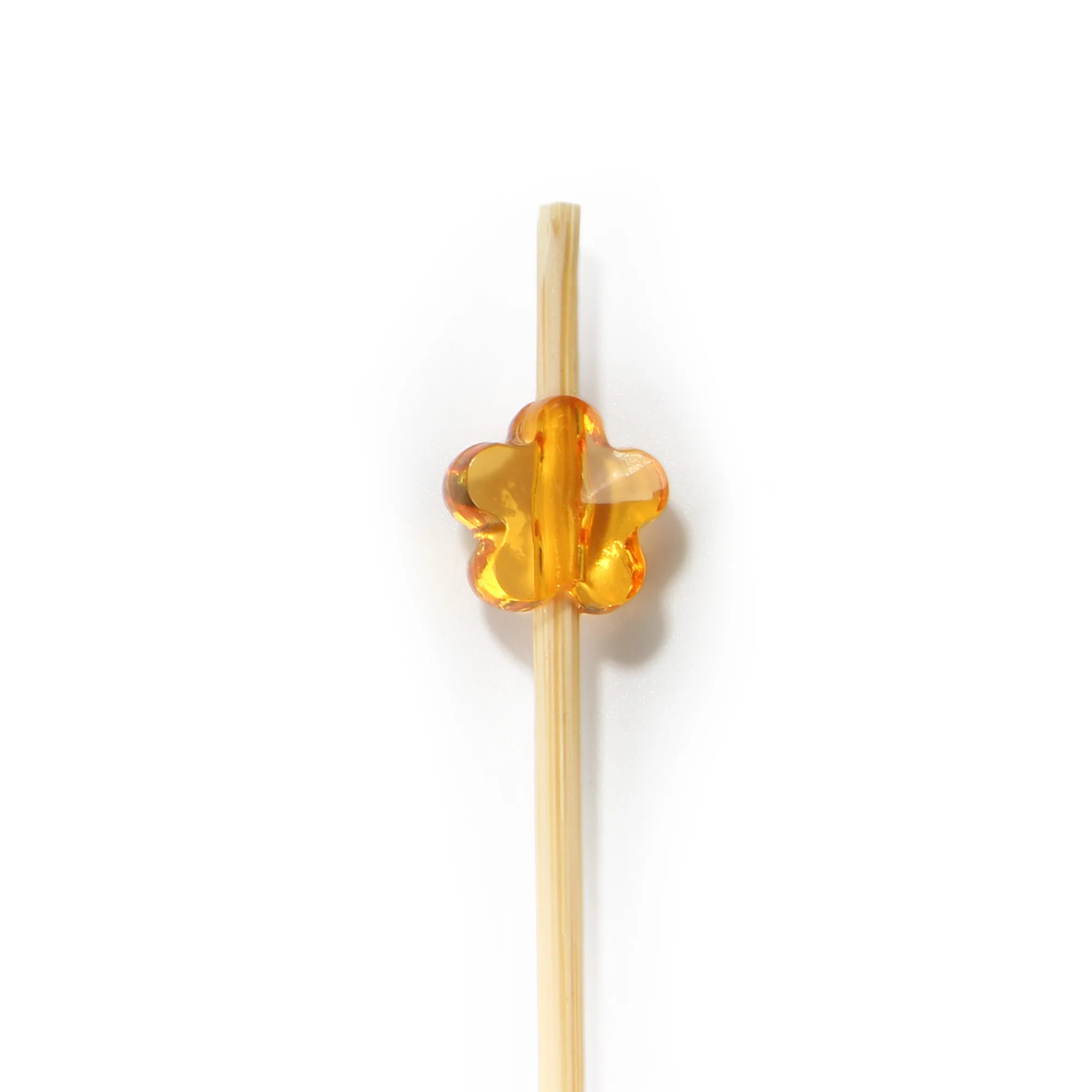 Acrylic Flower Bamboo Food Picks - Image 13
