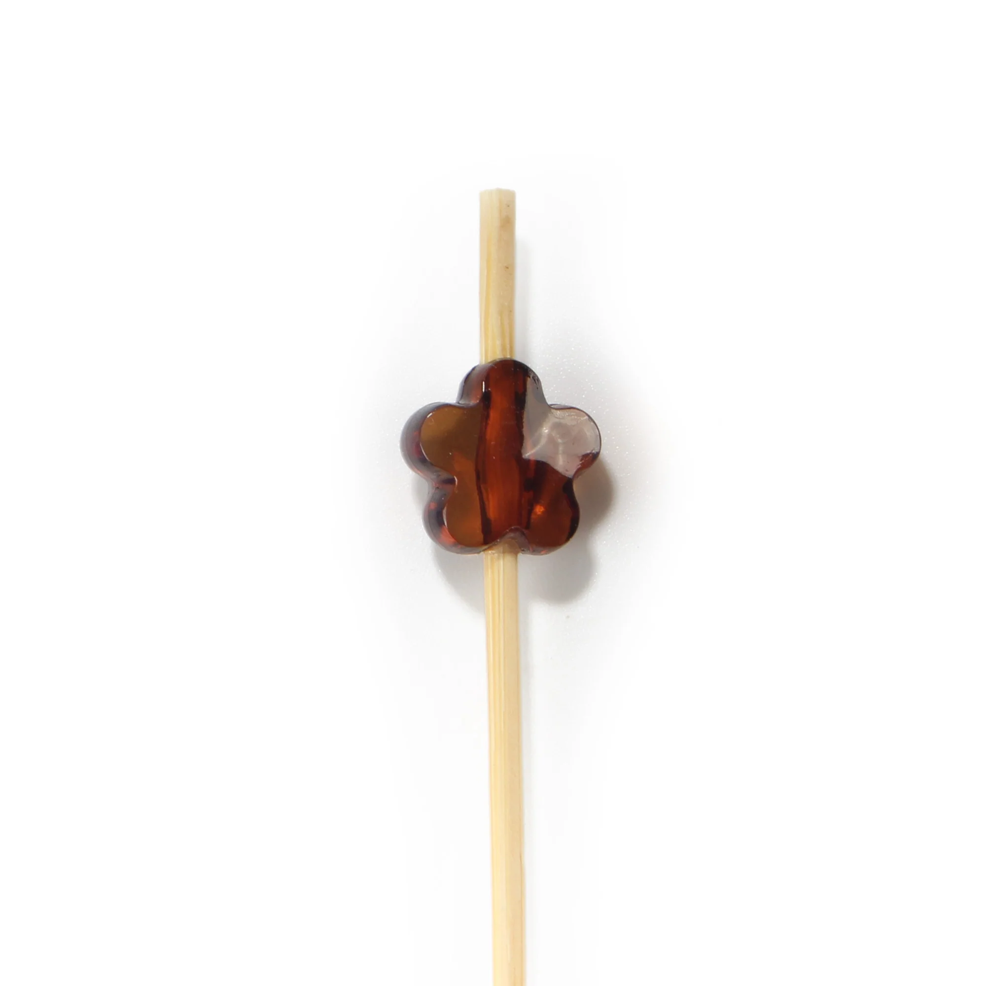 Acrylic Flower Bamboo Food Picks - Image 9