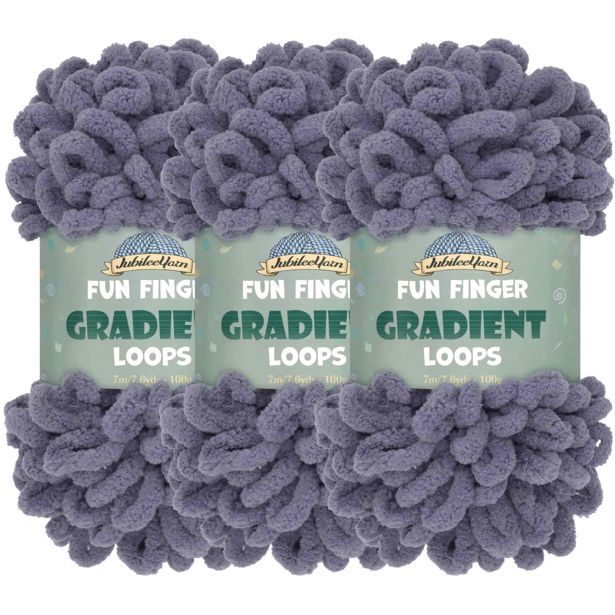 Fun Finger Gradient Loops Yarn - Image 16