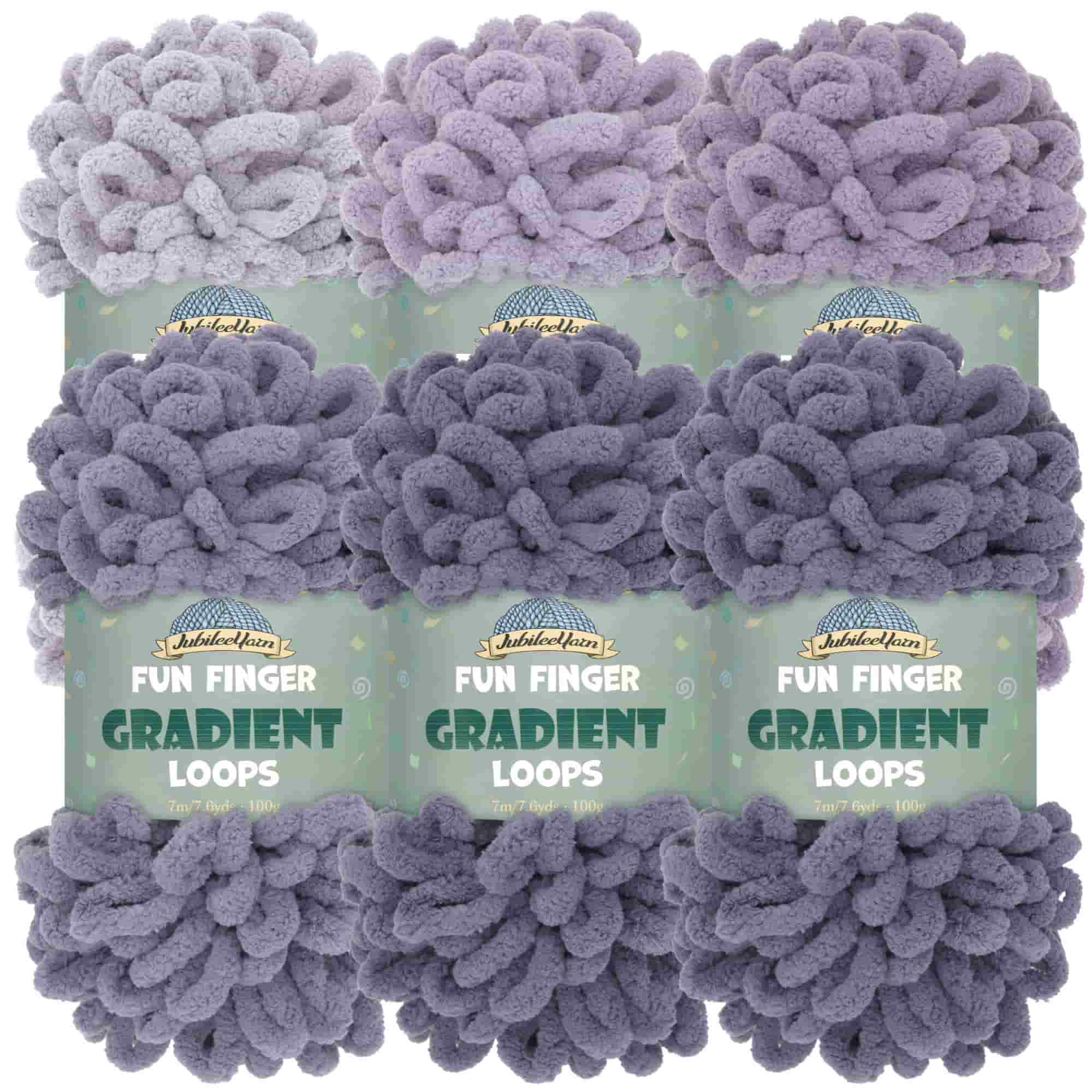 Fun Finger Gradient Loops Yarn - Image 19