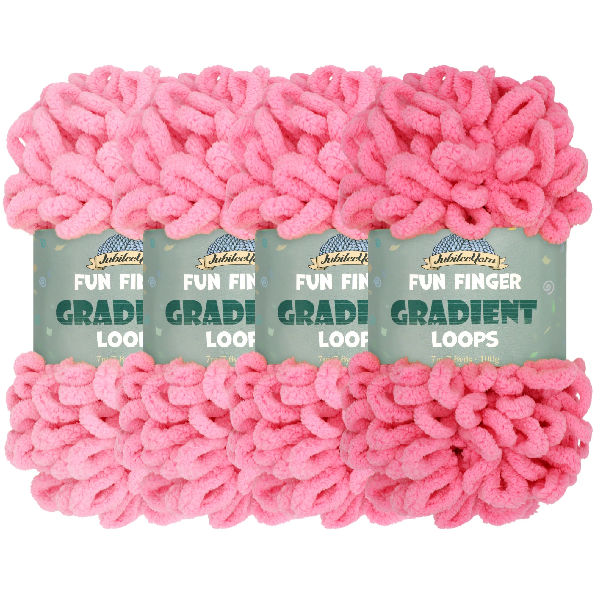 Fun Finger Gradient Loops Yarn - Image 29