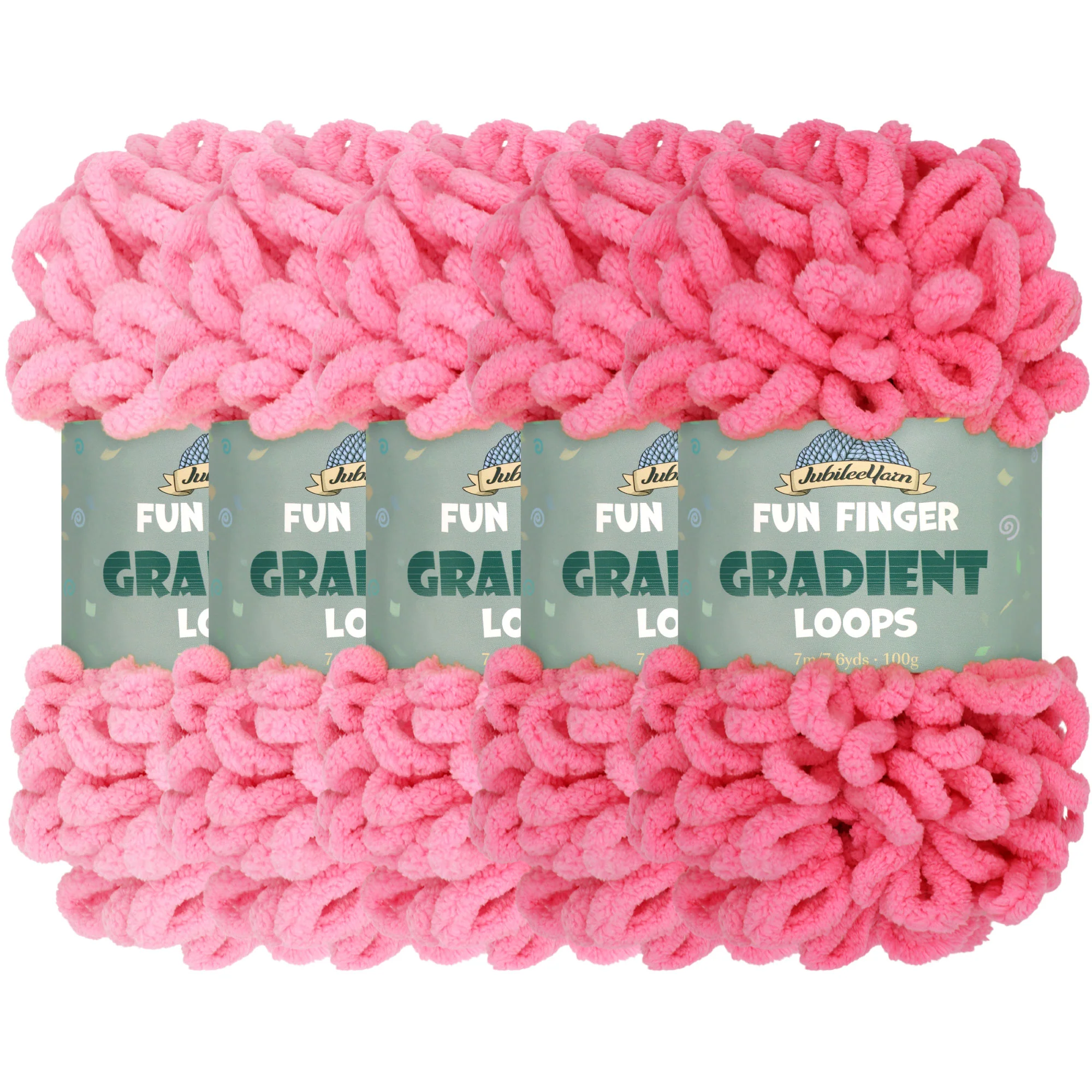 Fun Finger Gradient Loops Yarn - Image 30