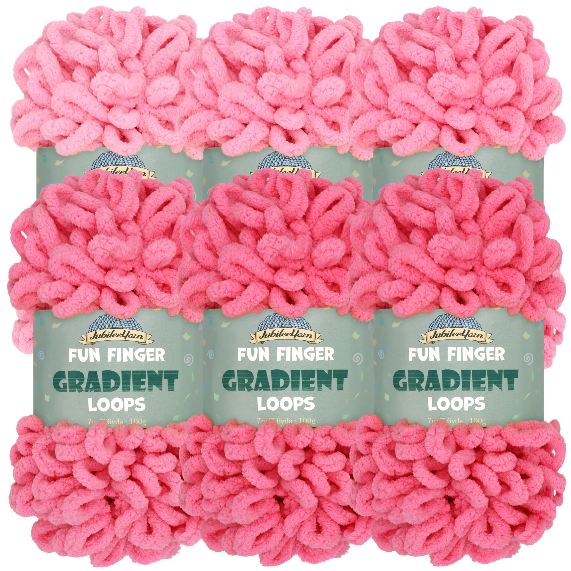 Fun Finger Gradient Loops Yarn - Image 31