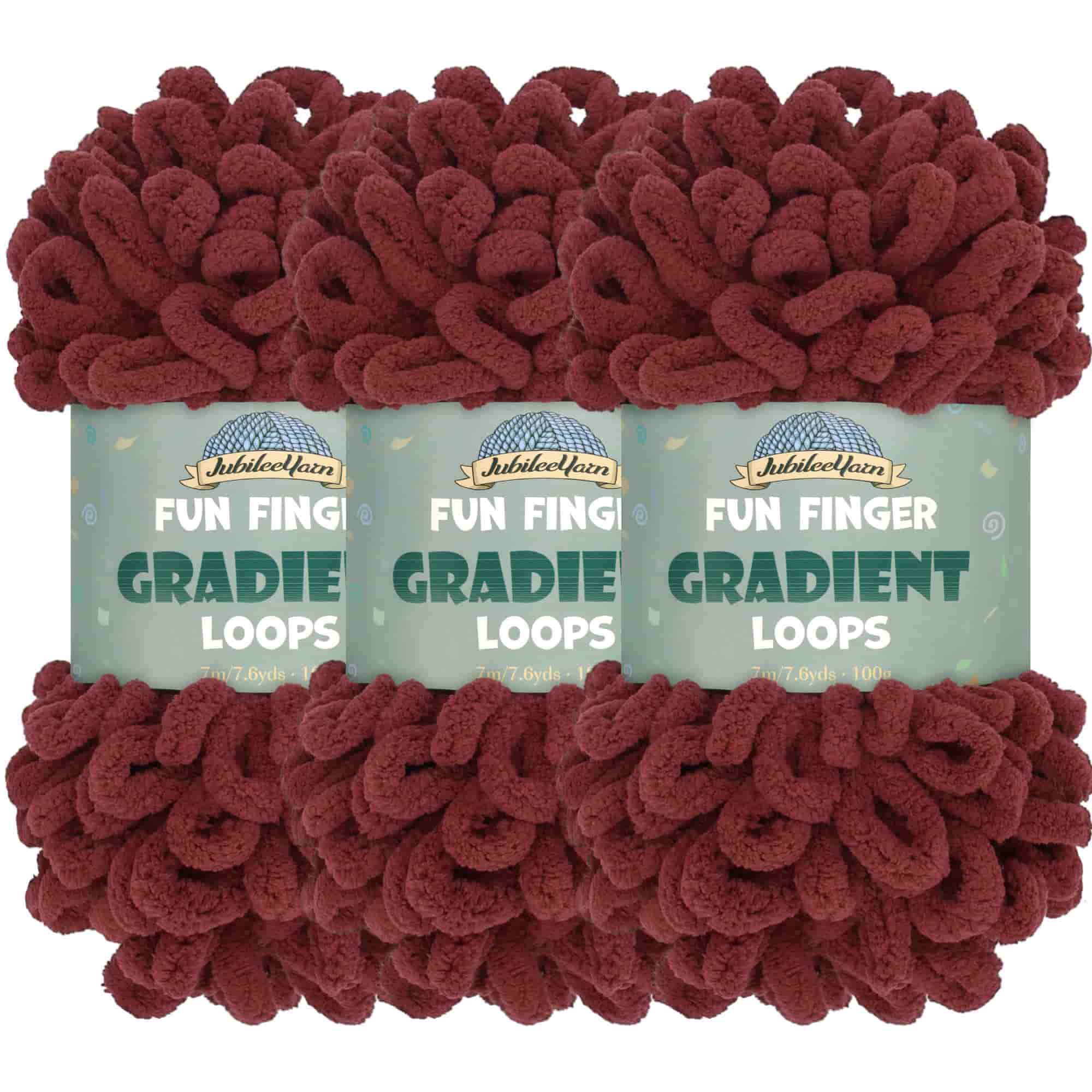 Fun Finger Gradient Loops Yarn - Image 32