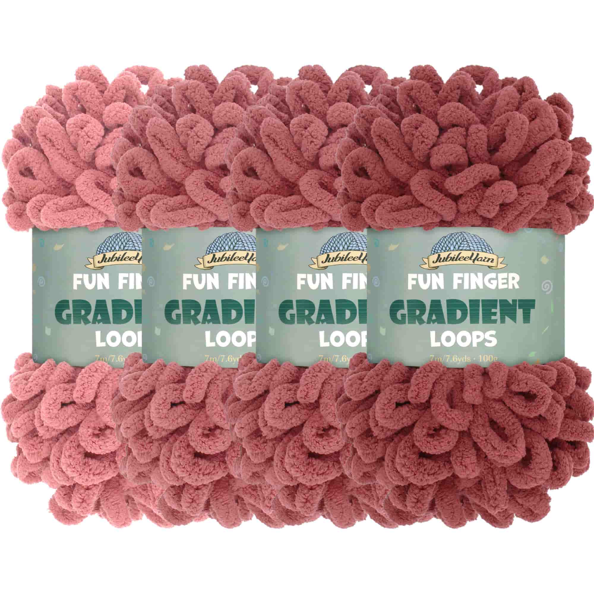 Fun Finger Gradient Loops Yarn - Image 33