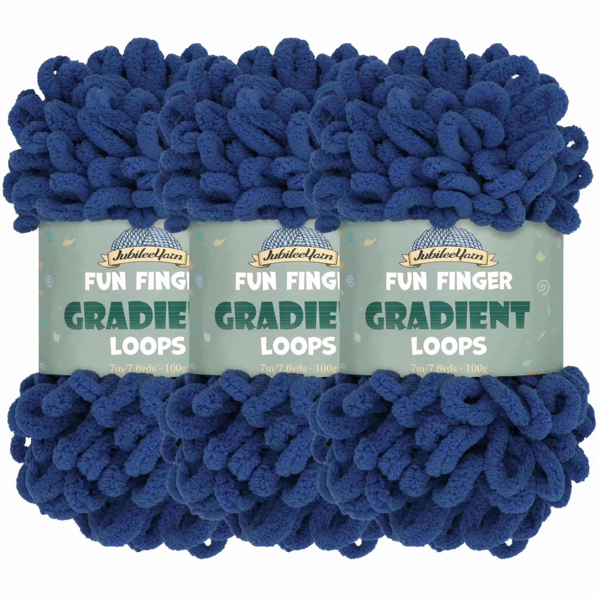 Fun Finger Gradient Loops Yarn - Image 36