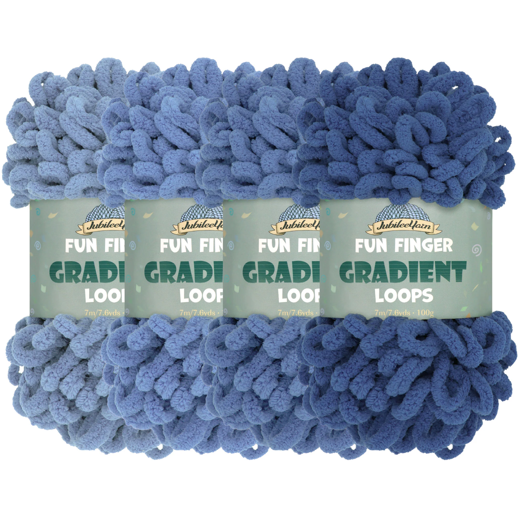 Fun Finger Gradient Loops Yarn - Image 37