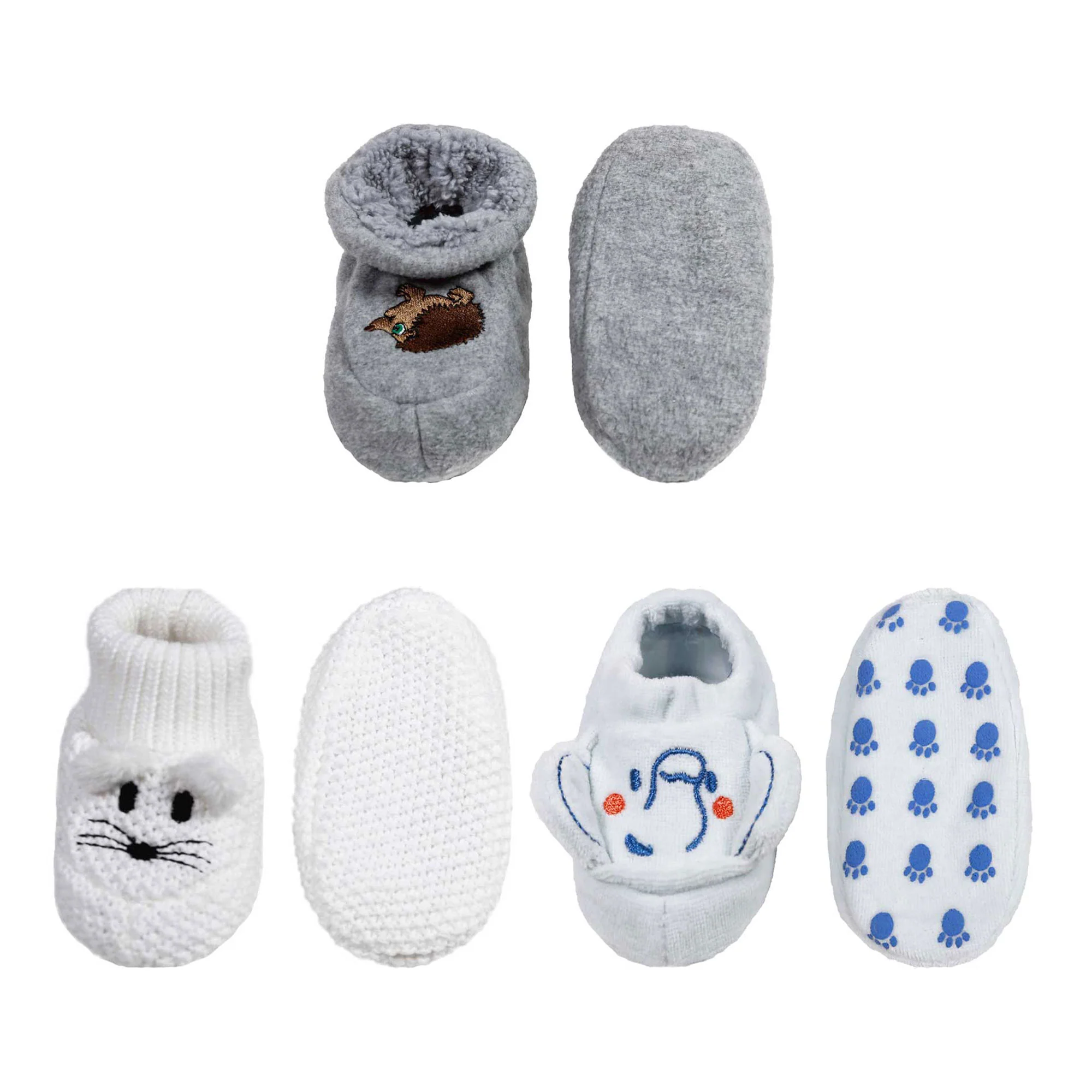 Infant Toddler Soft Furry Plush Cozy Fuzzy Booties Slippers - Image 10