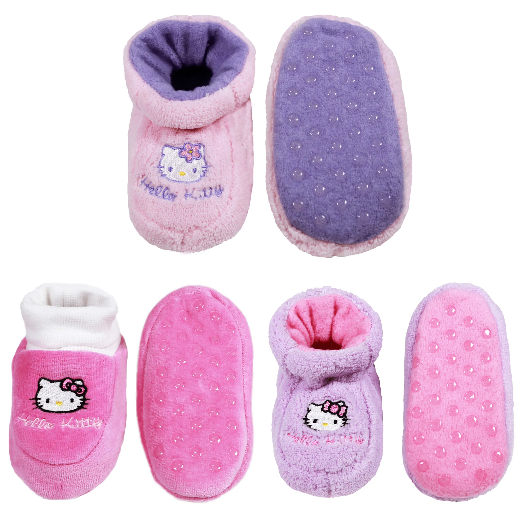 Infant Toddler Soft Furry Plush Cozy Fuzzy Booties Slippers - Image 19