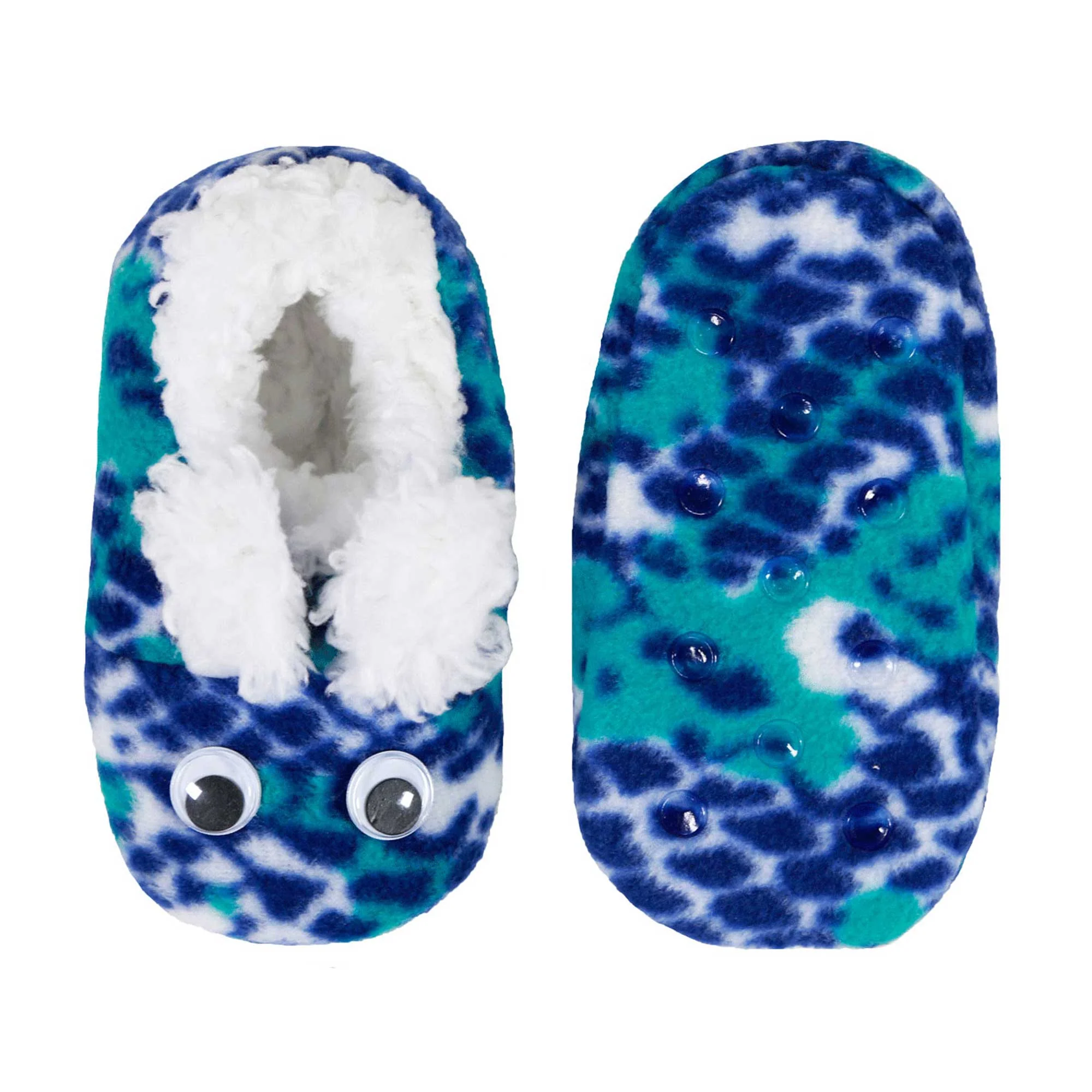 Infant Toddler Soft Furry Plush Cozy Fuzzy Booties Slippers, Single Pair - Image 9