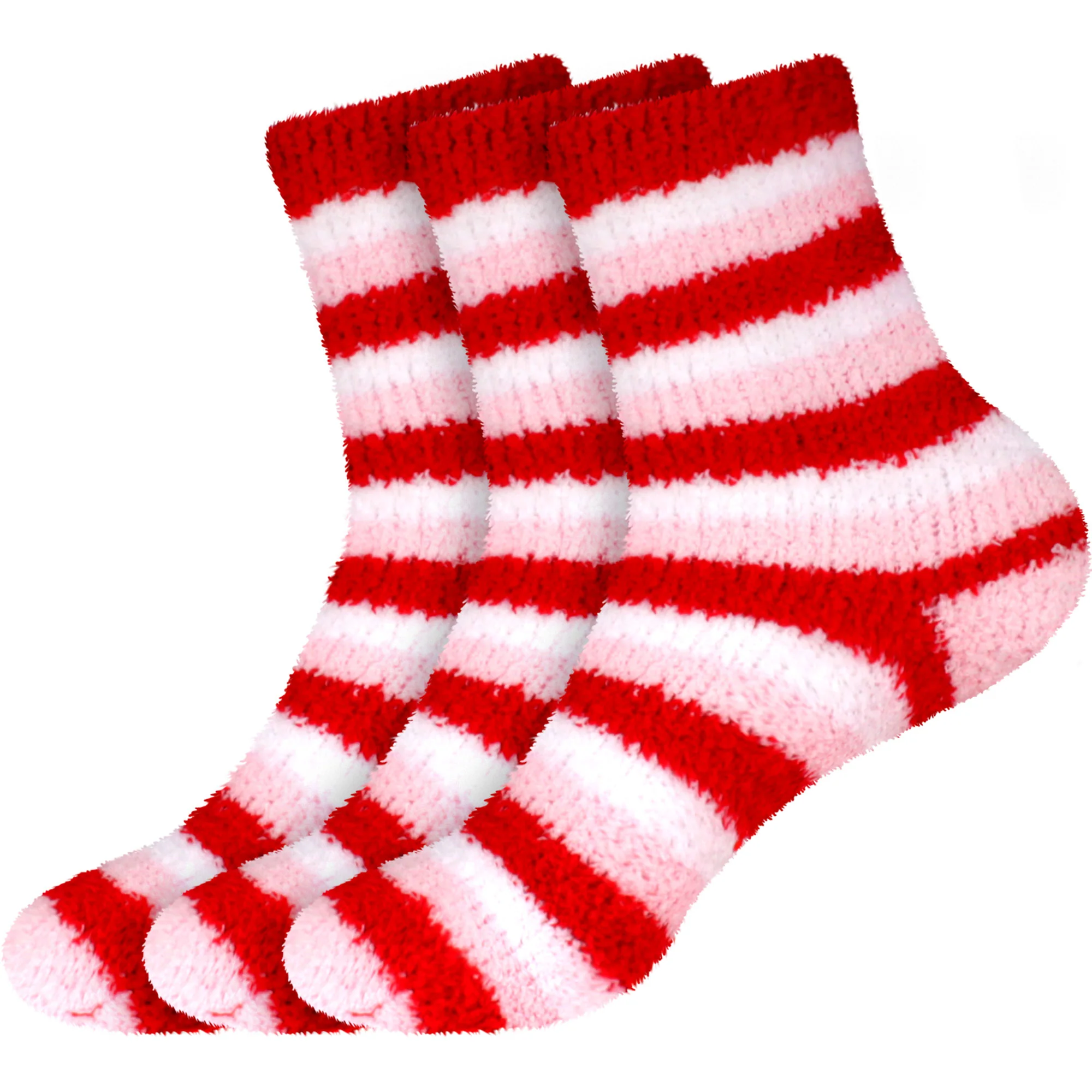 Fuzzy Heart/Stripe/Solid Sock Assortments - Image 17