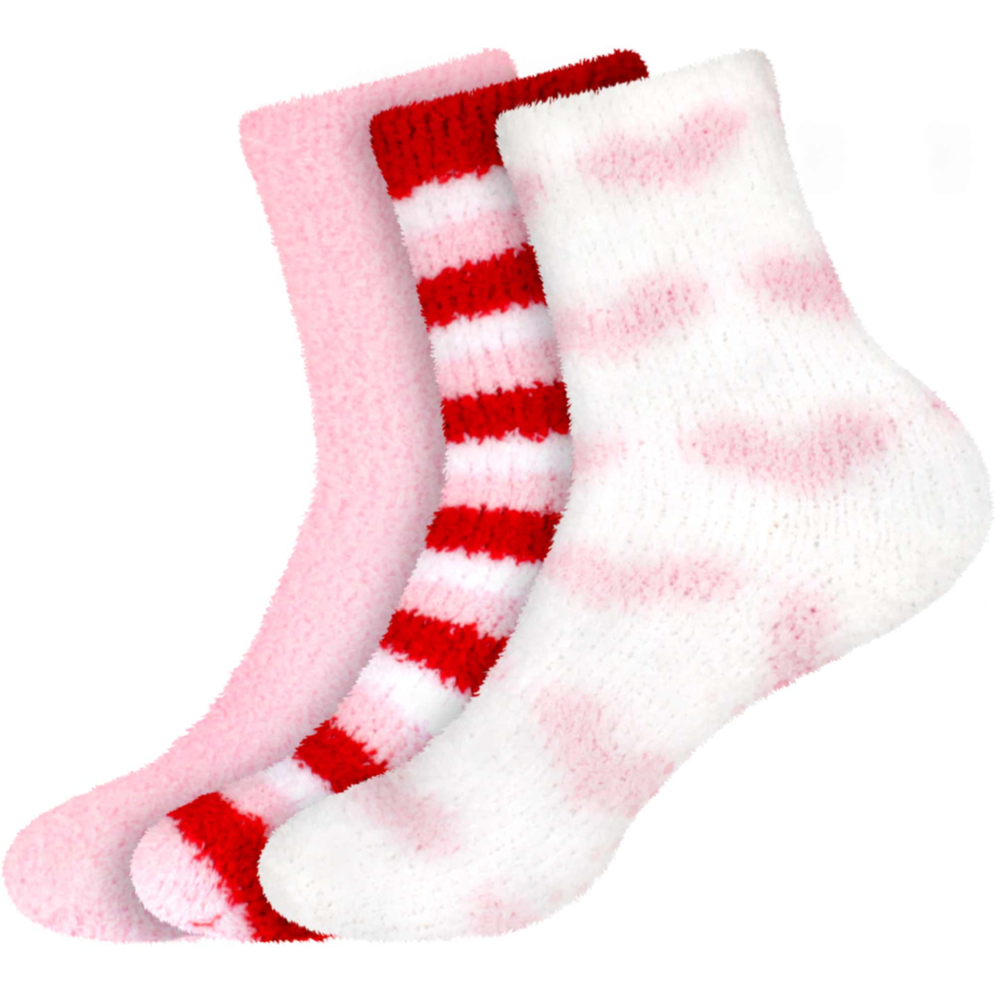 Fuzzy Heart/Stripe/Solid Sock Assortments - Image 18