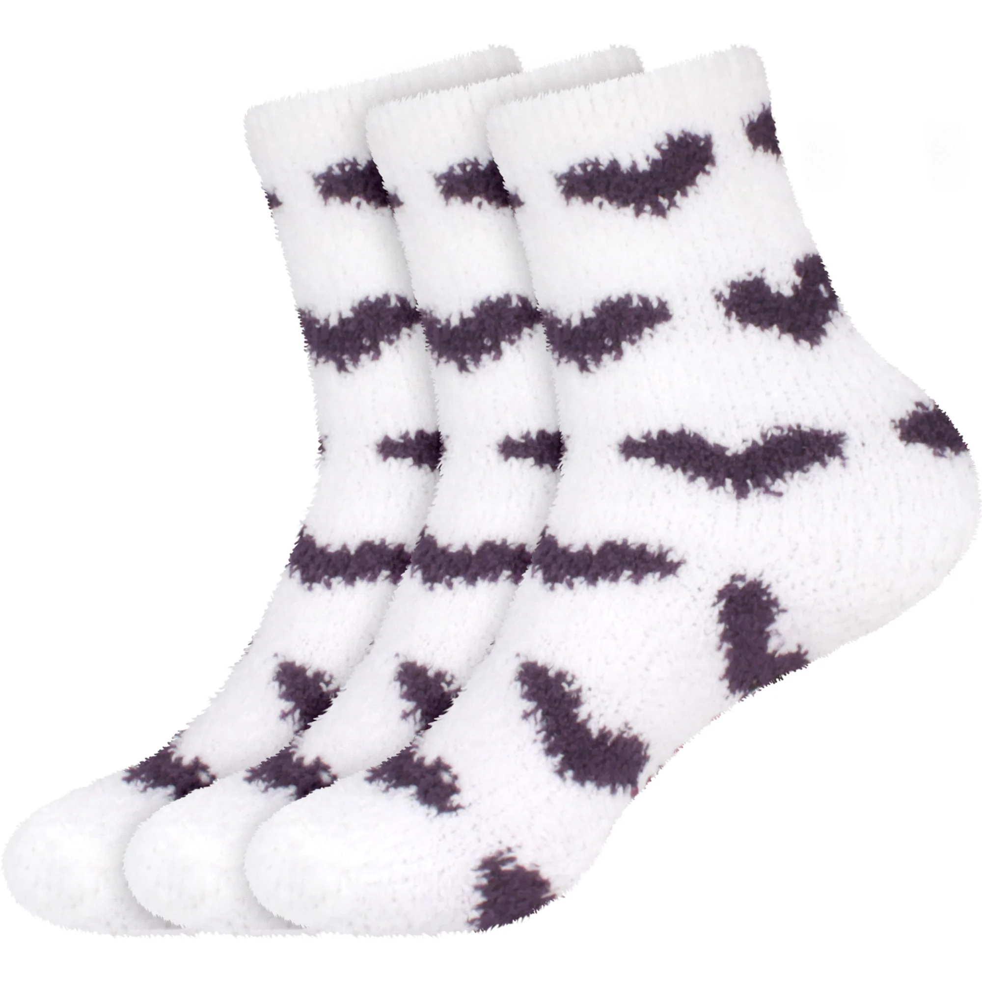 Fuzzy Heart/Stripe/Solid Sock Assortments - Image 21