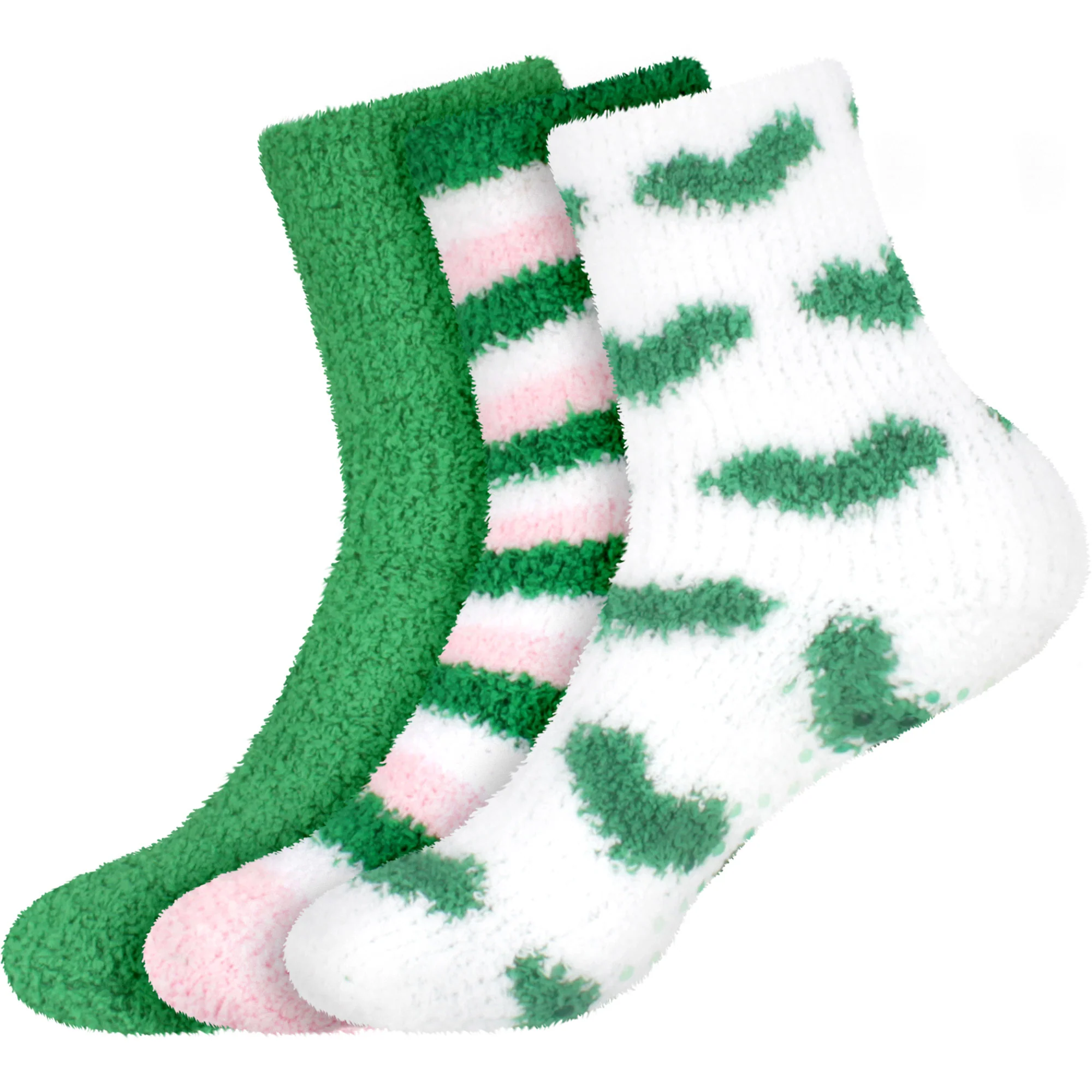Fuzzy Heart/Stripe/Solid Sock Assortments - Image 32