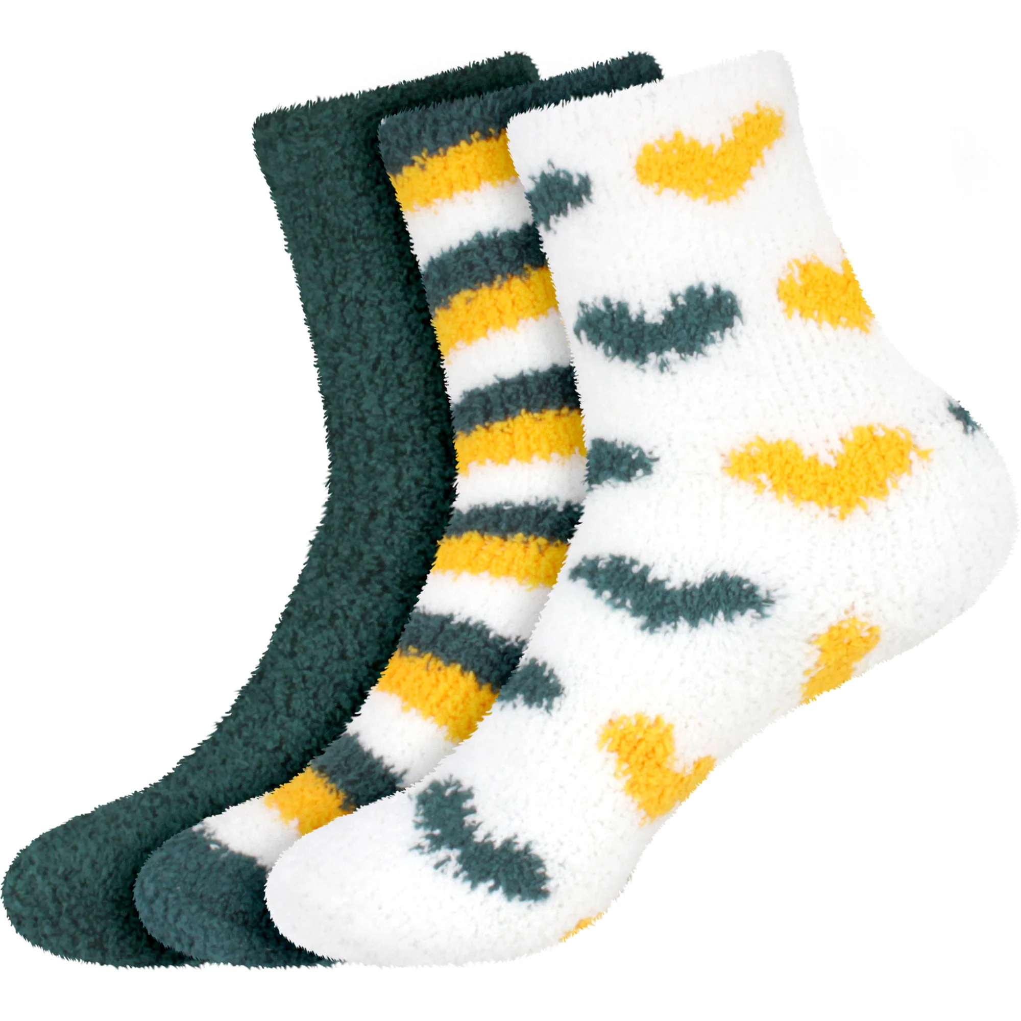 Fuzzy Heart/Stripe/Solid Sock Assortments - Image 40
