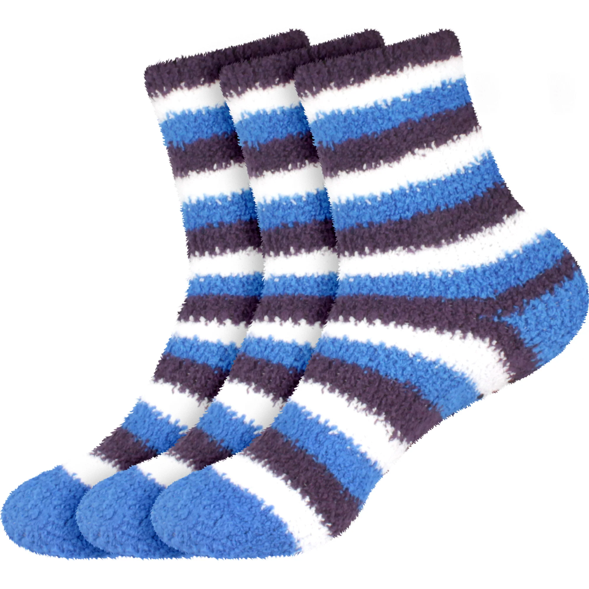 Fuzzy Heart/Stripe/Solid Sock Assortments - Image 55