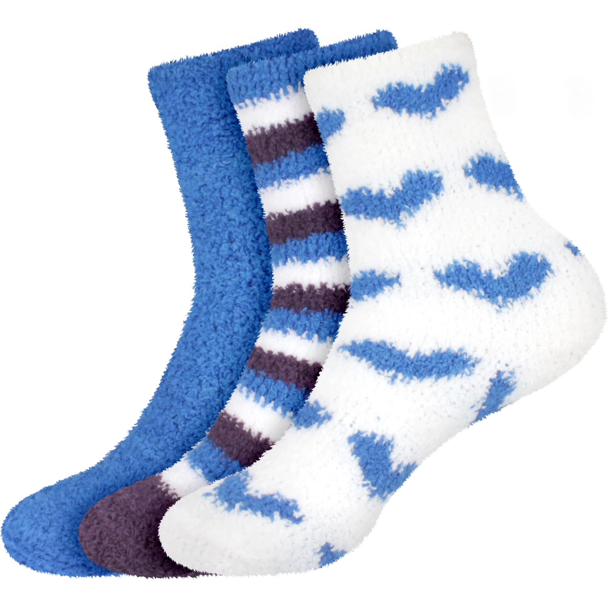 Fuzzy Heart/Stripe/Solid Sock Assortments - Image 60