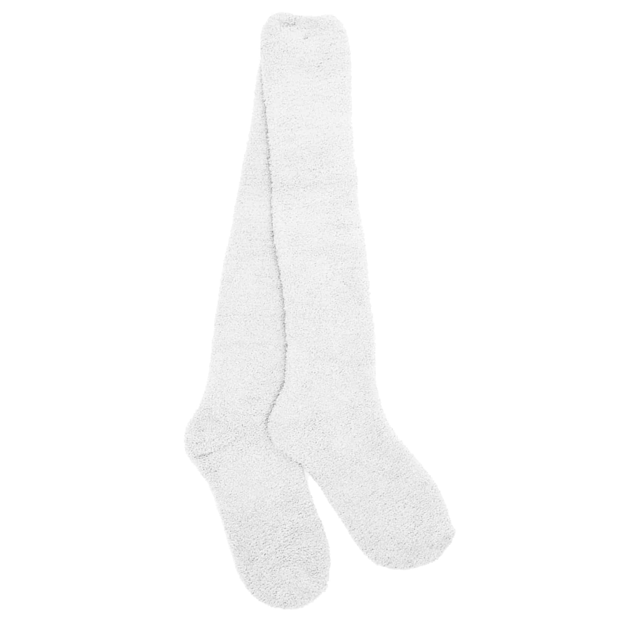 Women's Fuzzy Patterned Knee High Socks - Image 14