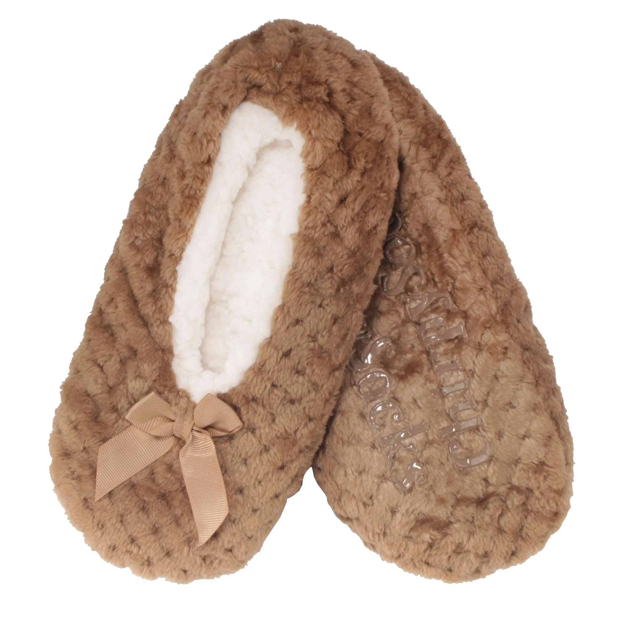 Women's Soft Touch Non-Slip Lined Slippers: 1 Pair - Image 17