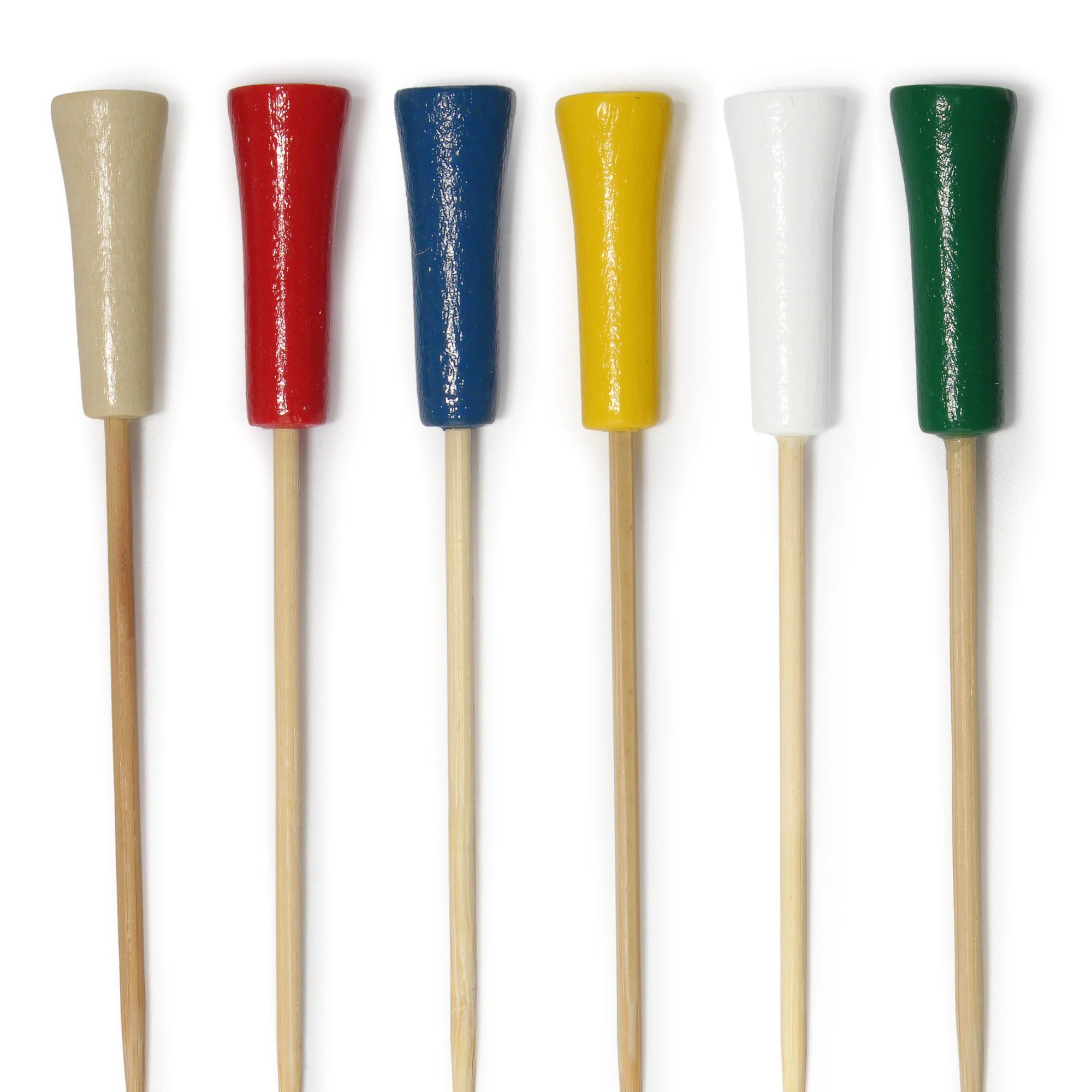 Golf Tee Bamboo Food Picks