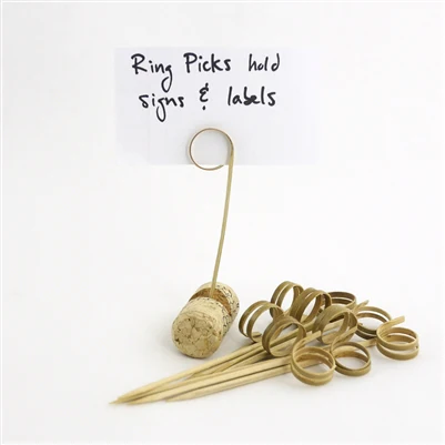Ring Bamboo Food Picks - Image 4