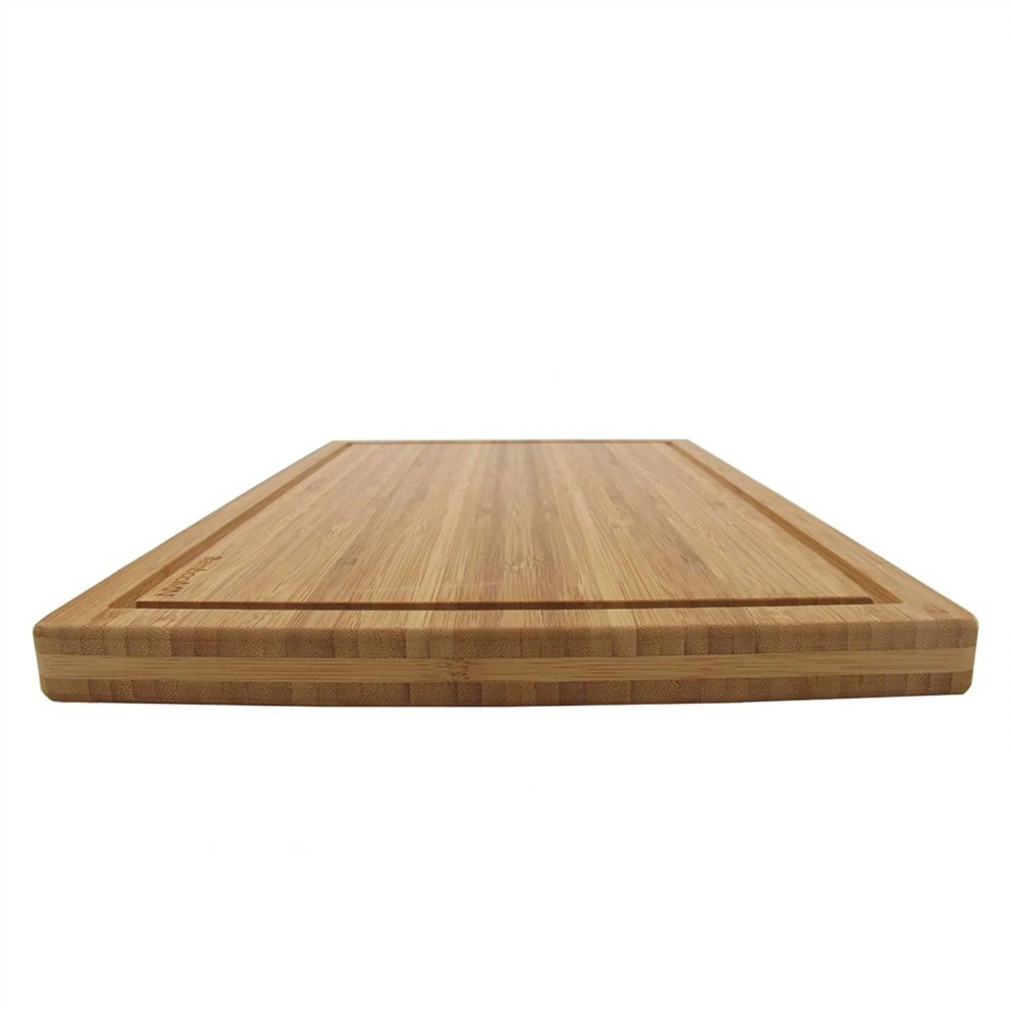 Logo Grooved Bamboo Cutting Board 17.25" x 11.75" x 1" - Image 2